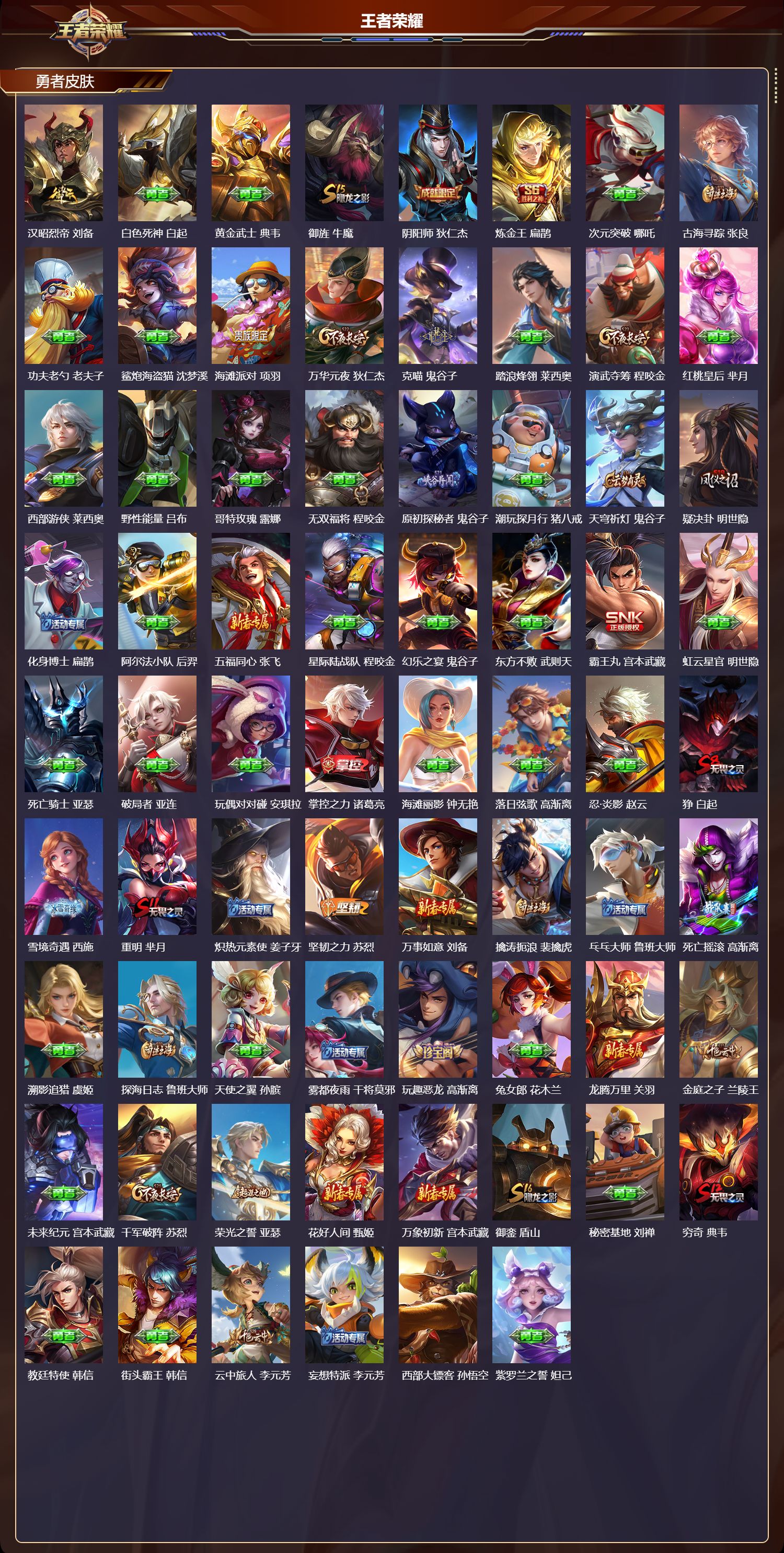 WZCMW497746王者荣耀账号详情图7 WZCMW497746王者荣耀账号详情图7