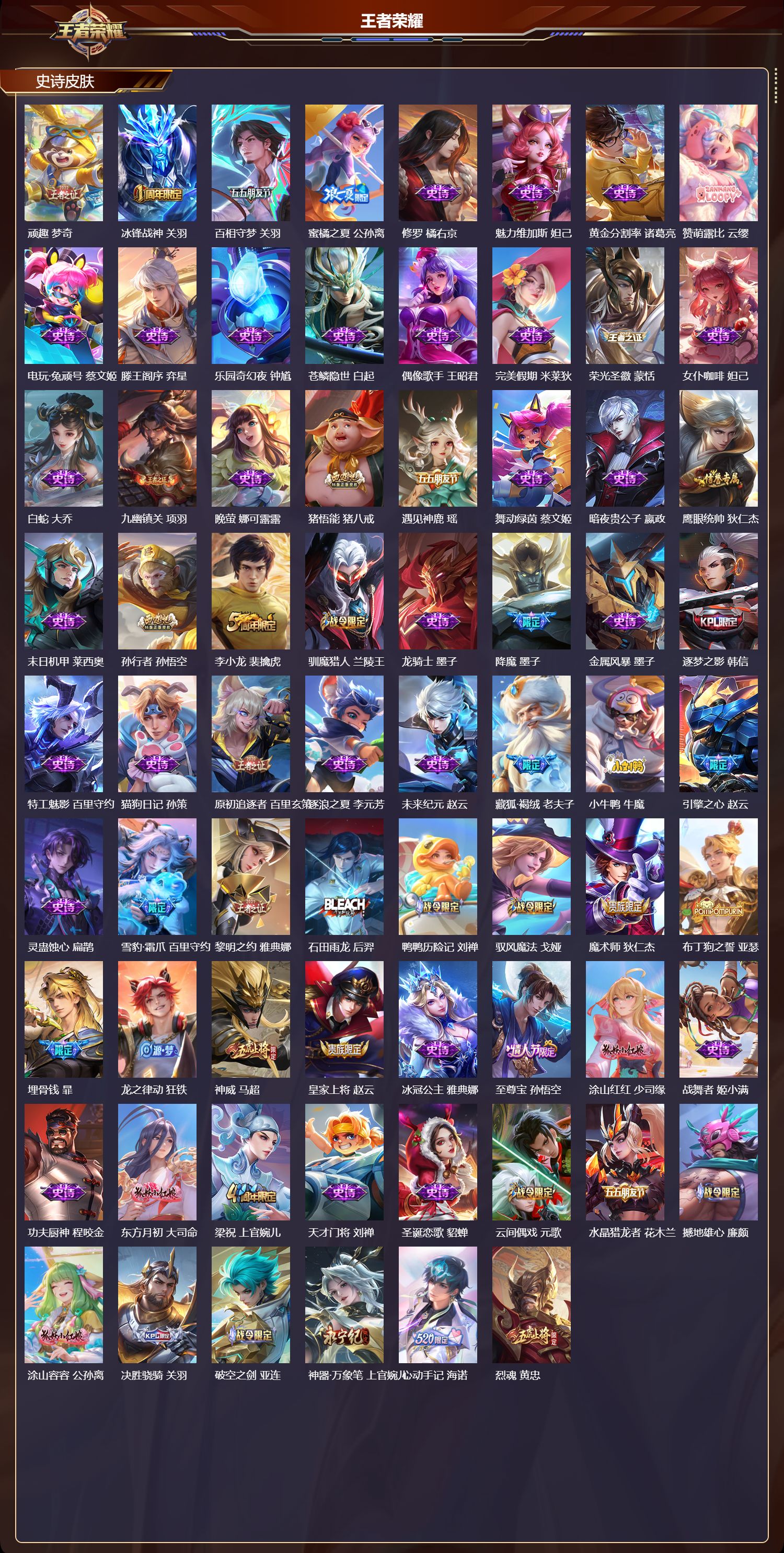 WZCMW497722王者荣耀账号详情图9