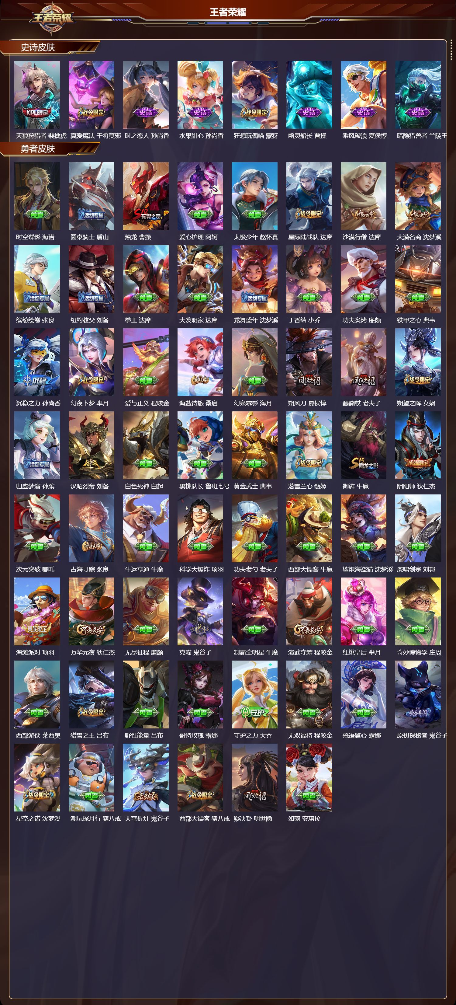 WZQM4101296王者荣耀账号详情图5 WZQM4101296王者荣耀账号详情图5