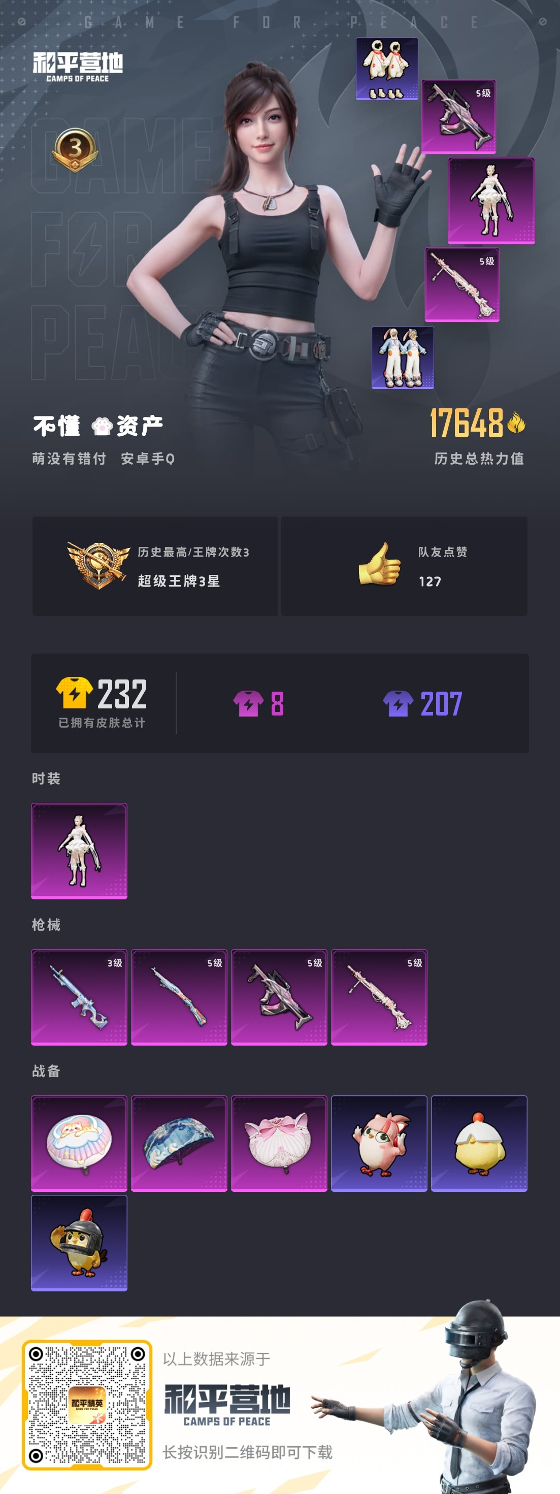 HPCMW452748和平精英账号详情图2