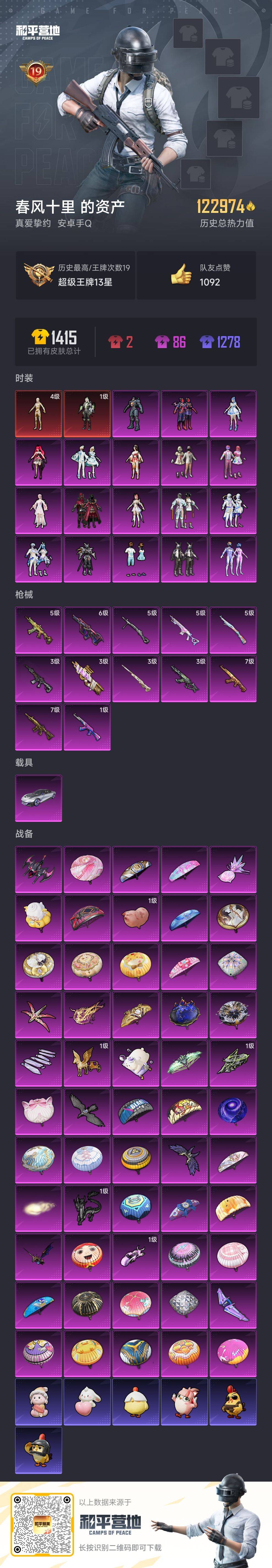 HPCMW452861和平精英账号详情图3