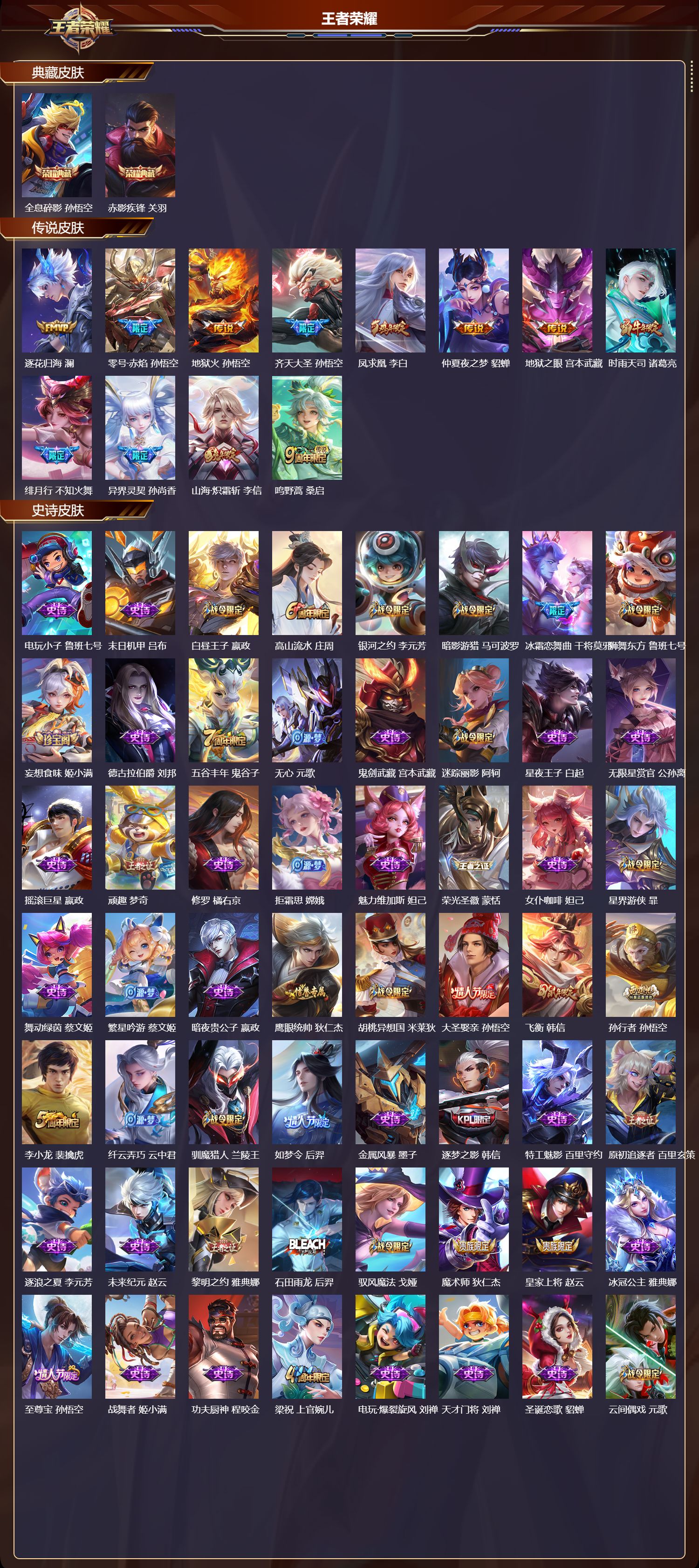 WZCMW4101403王者荣耀账号详情图6