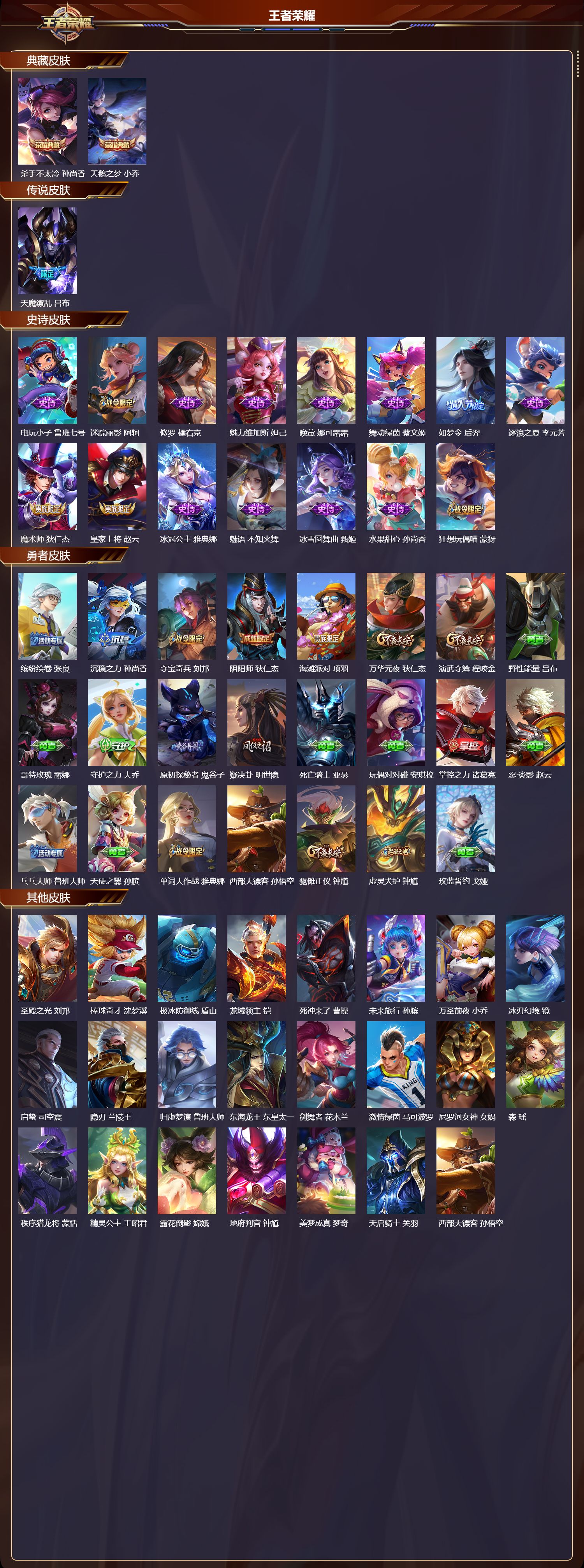 WZCMW4101395王者荣耀账号详情图6