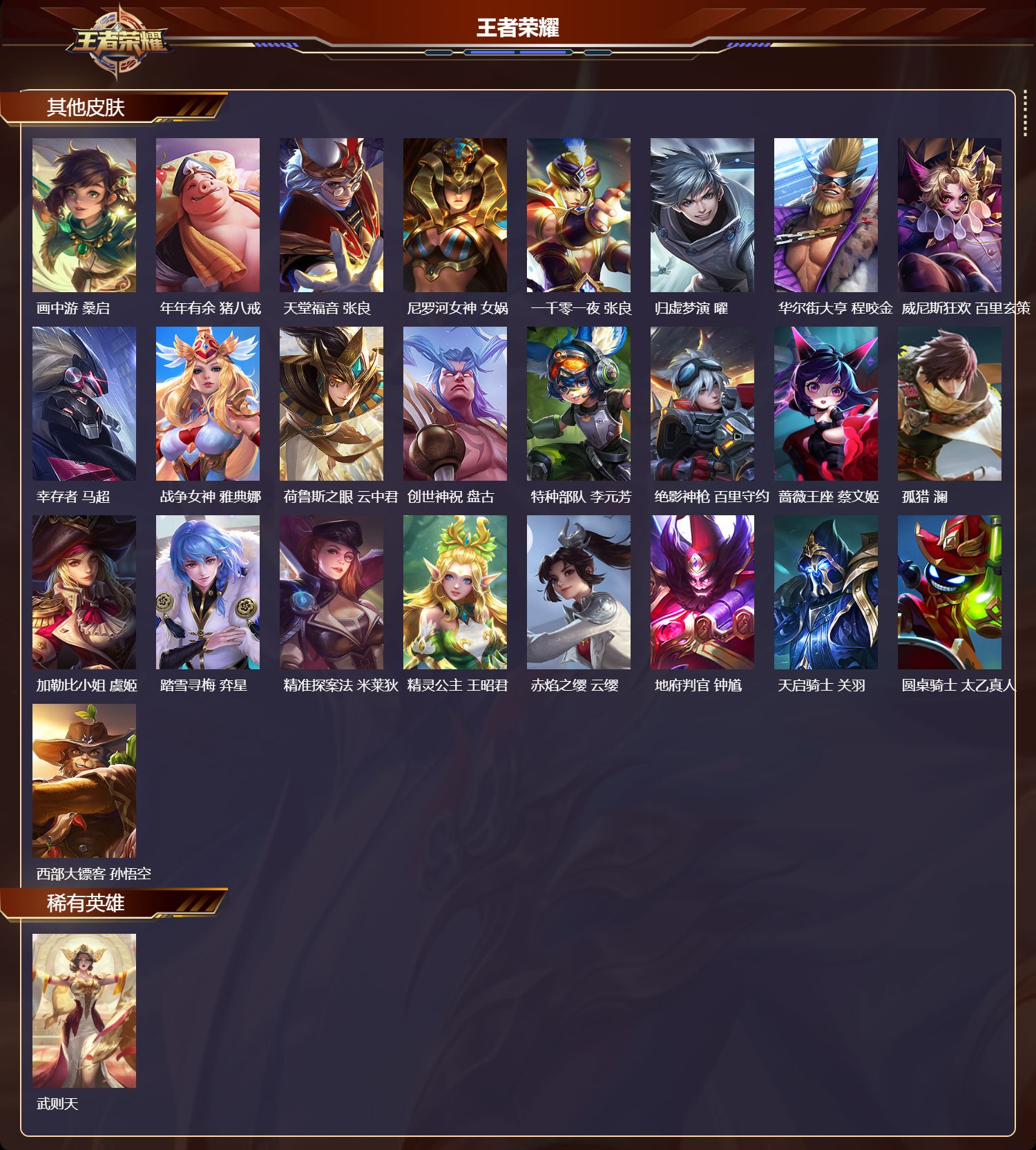 WZCMW4101614王者荣耀账号详情图12