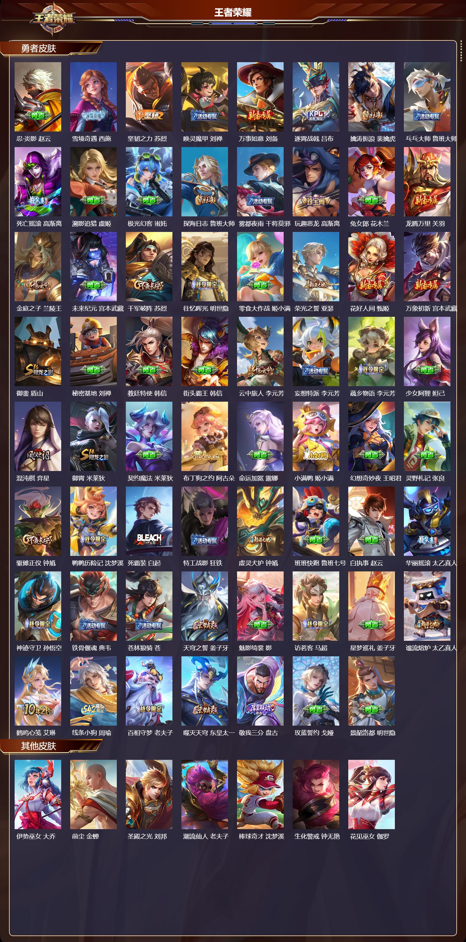 WZQM4103969王者荣耀账号详情图5