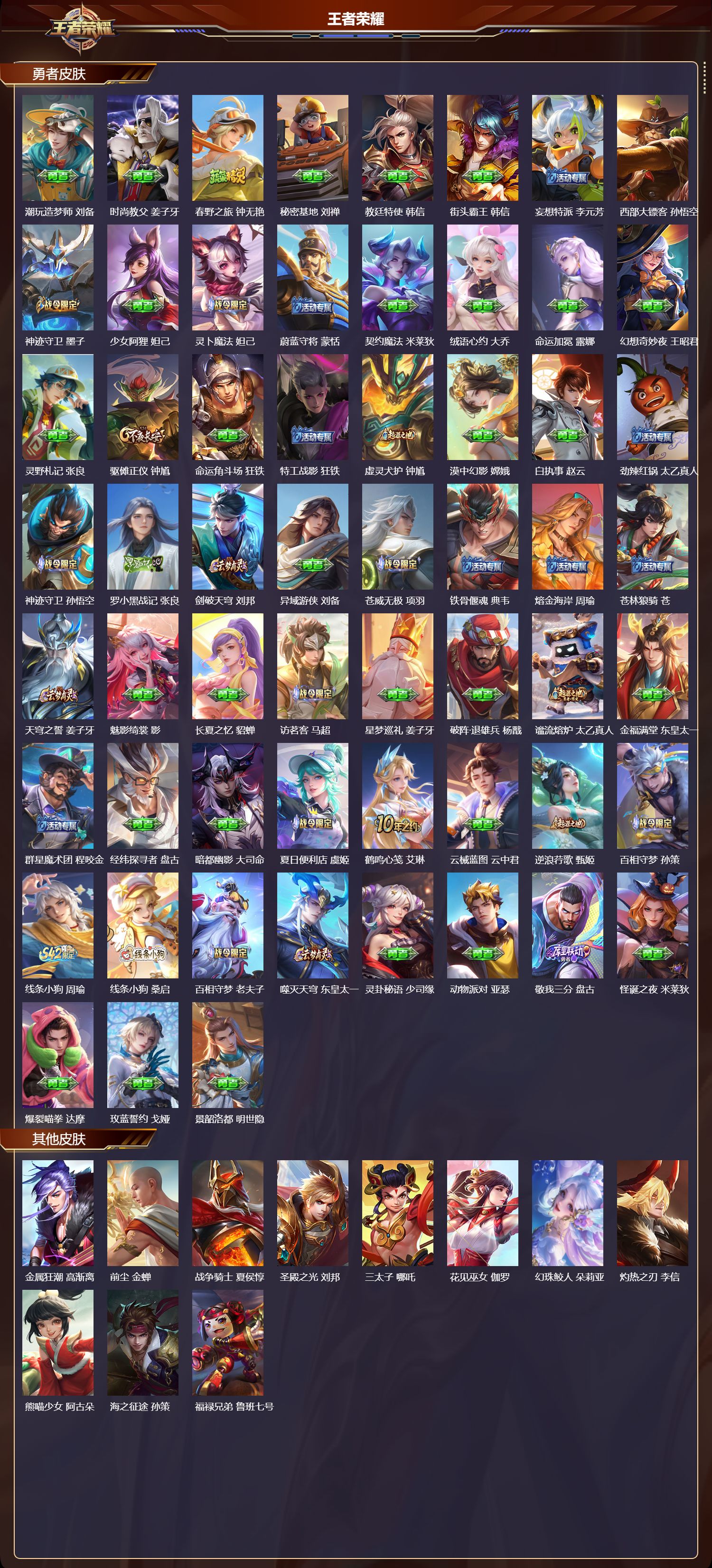 WZQM4103970王者荣耀账号详情图6