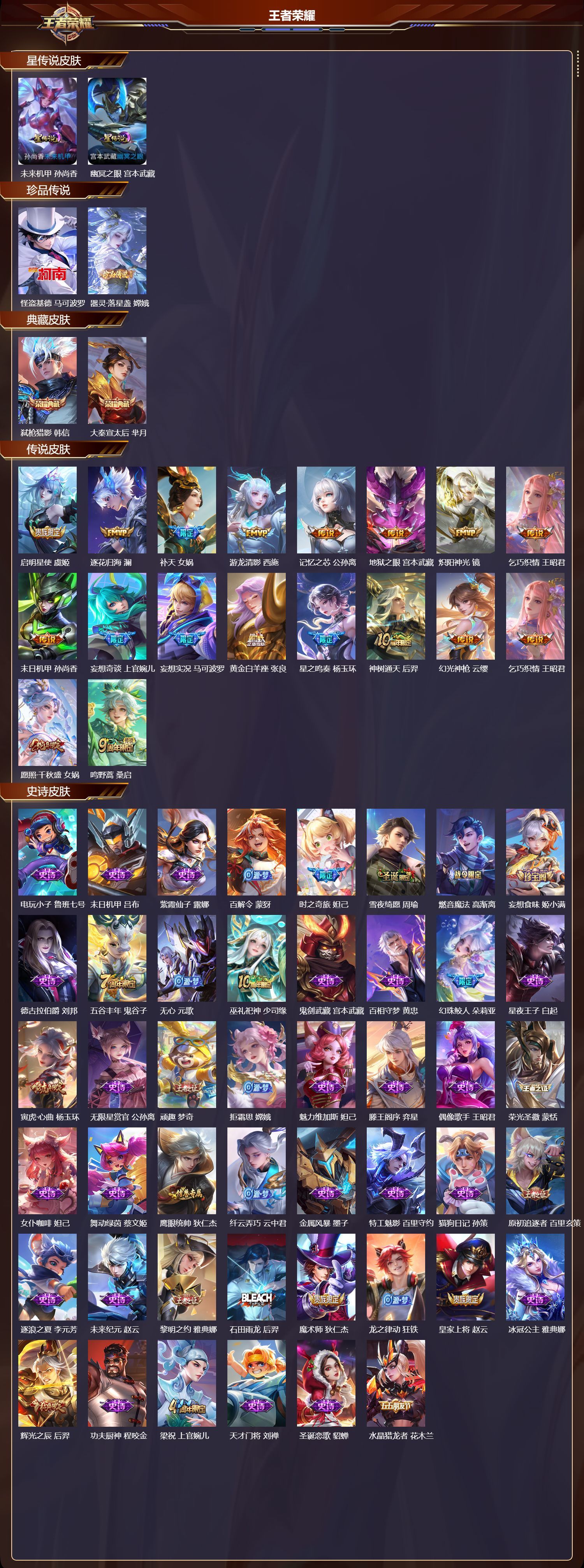 WZQM4103971王者荣耀账号详情图3 WZQM4103971王者荣耀账号详情图3