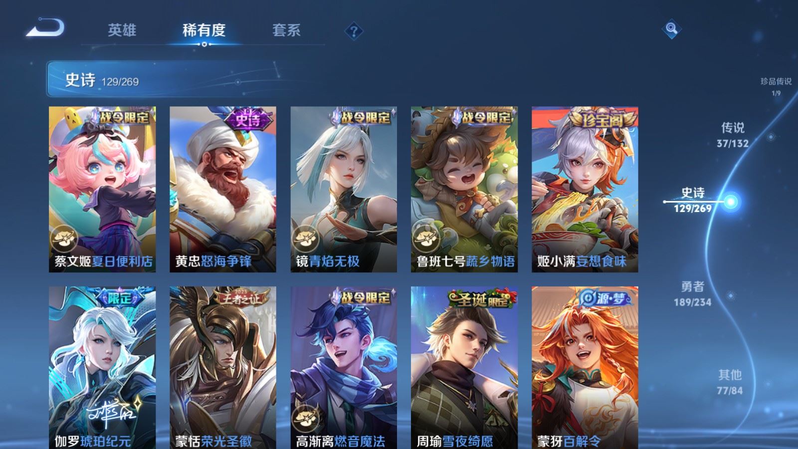 WZCMW4107268王者荣耀账号详情图15