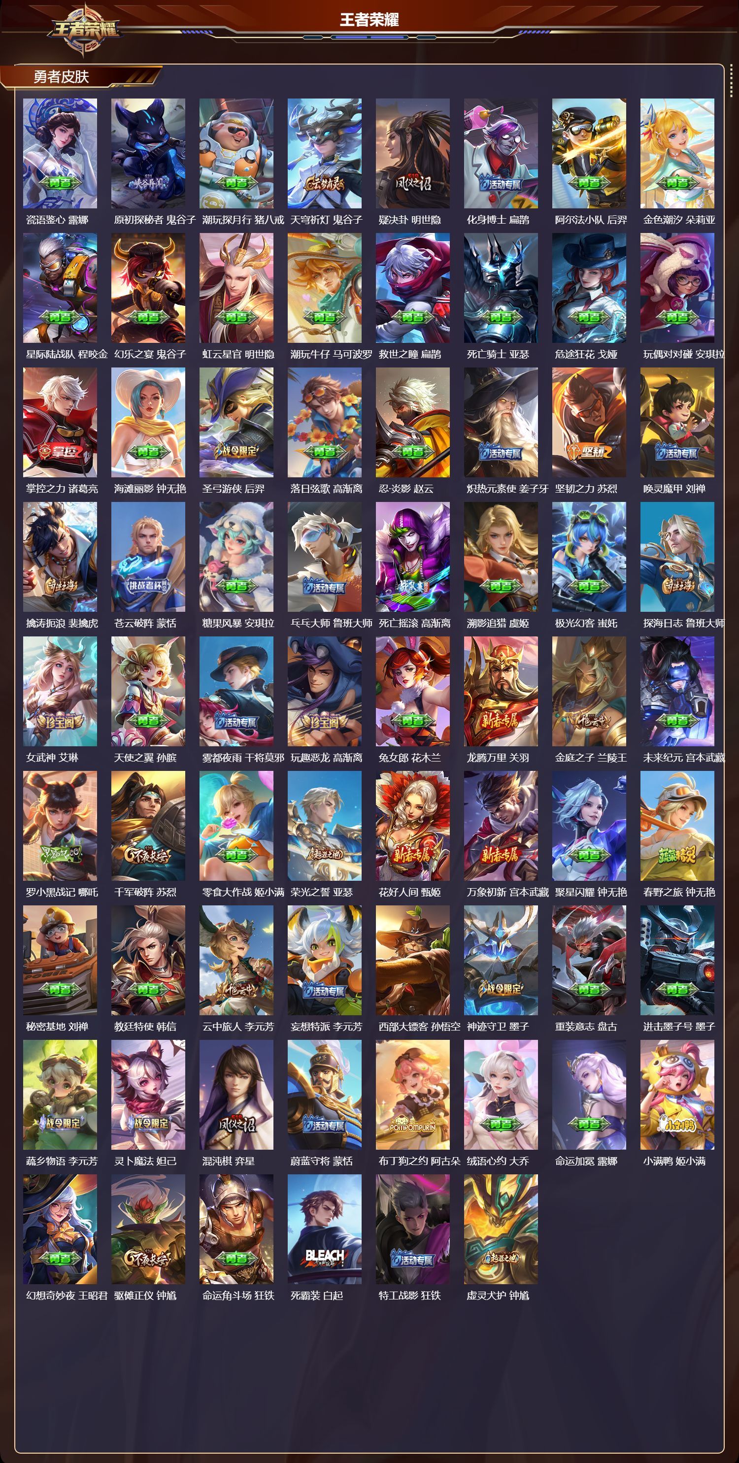 WZQM4103971王者荣耀账号详情图5 WZQM4103971王者荣耀账号详情图5