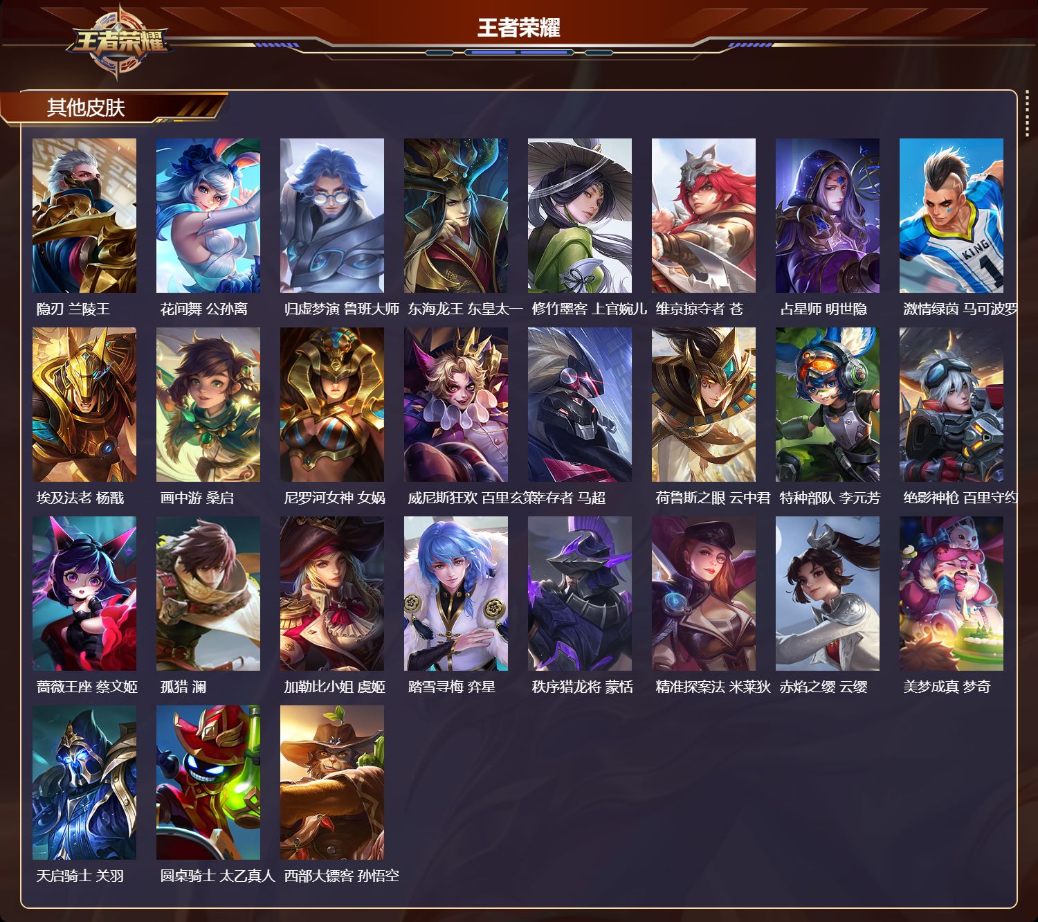 WZCMW4101589王者荣耀账号详情图10