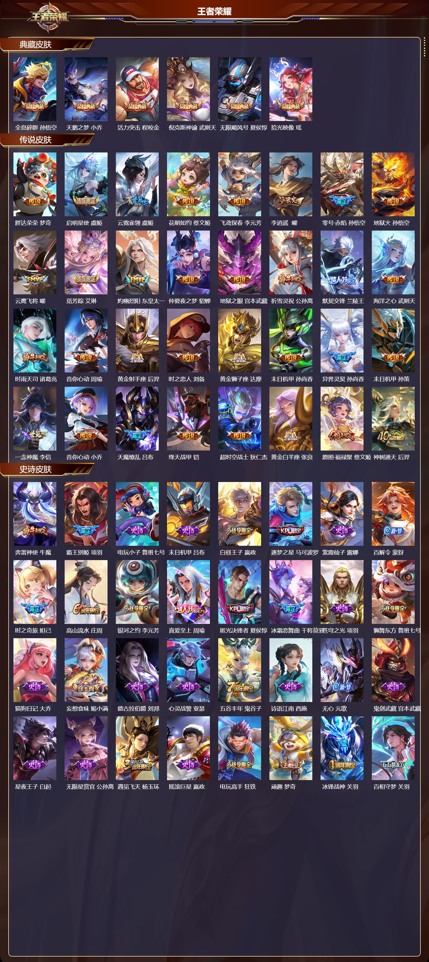 WZCMW4101386王者荣耀账号详情图8