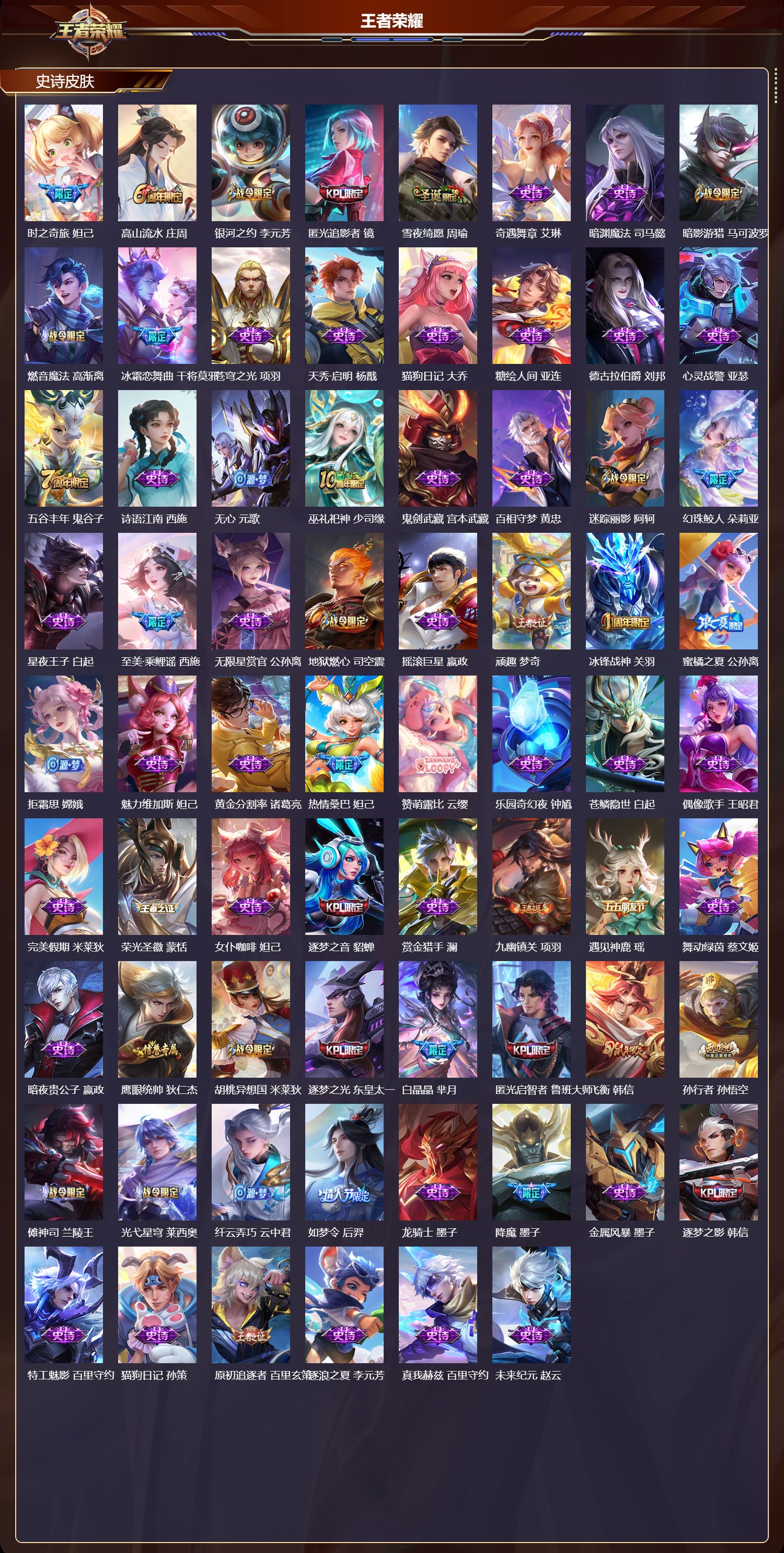 WZCMW4101499王者荣耀账号详情图7