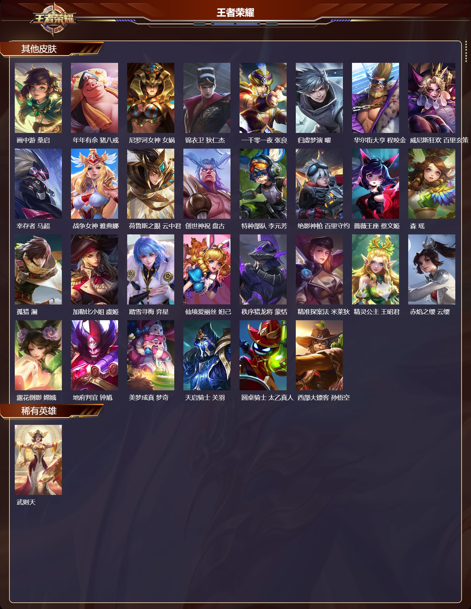 WZCMW4101380王者荣耀账号详情图14