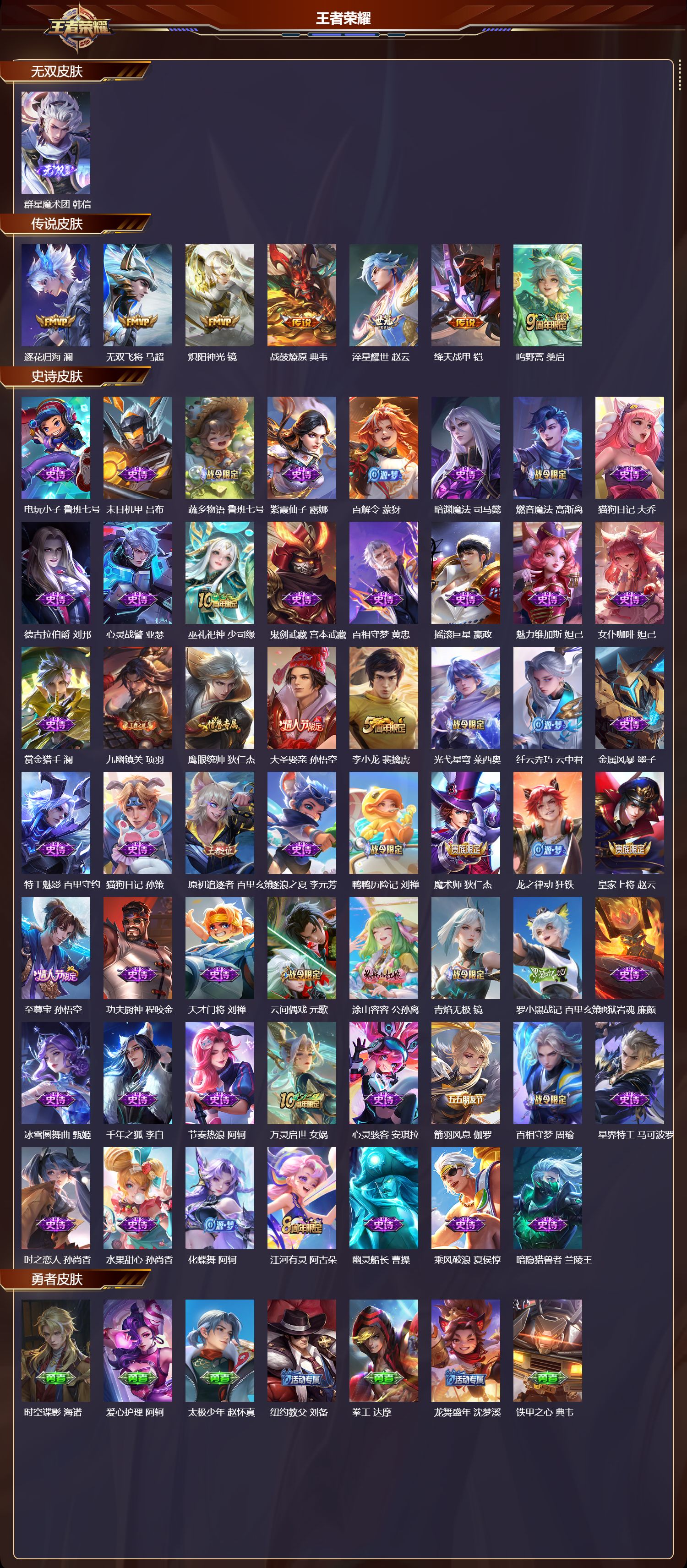 WZCMW4101230王者荣耀账号详情图6 WZCMW4101230王者荣耀账号详情图6