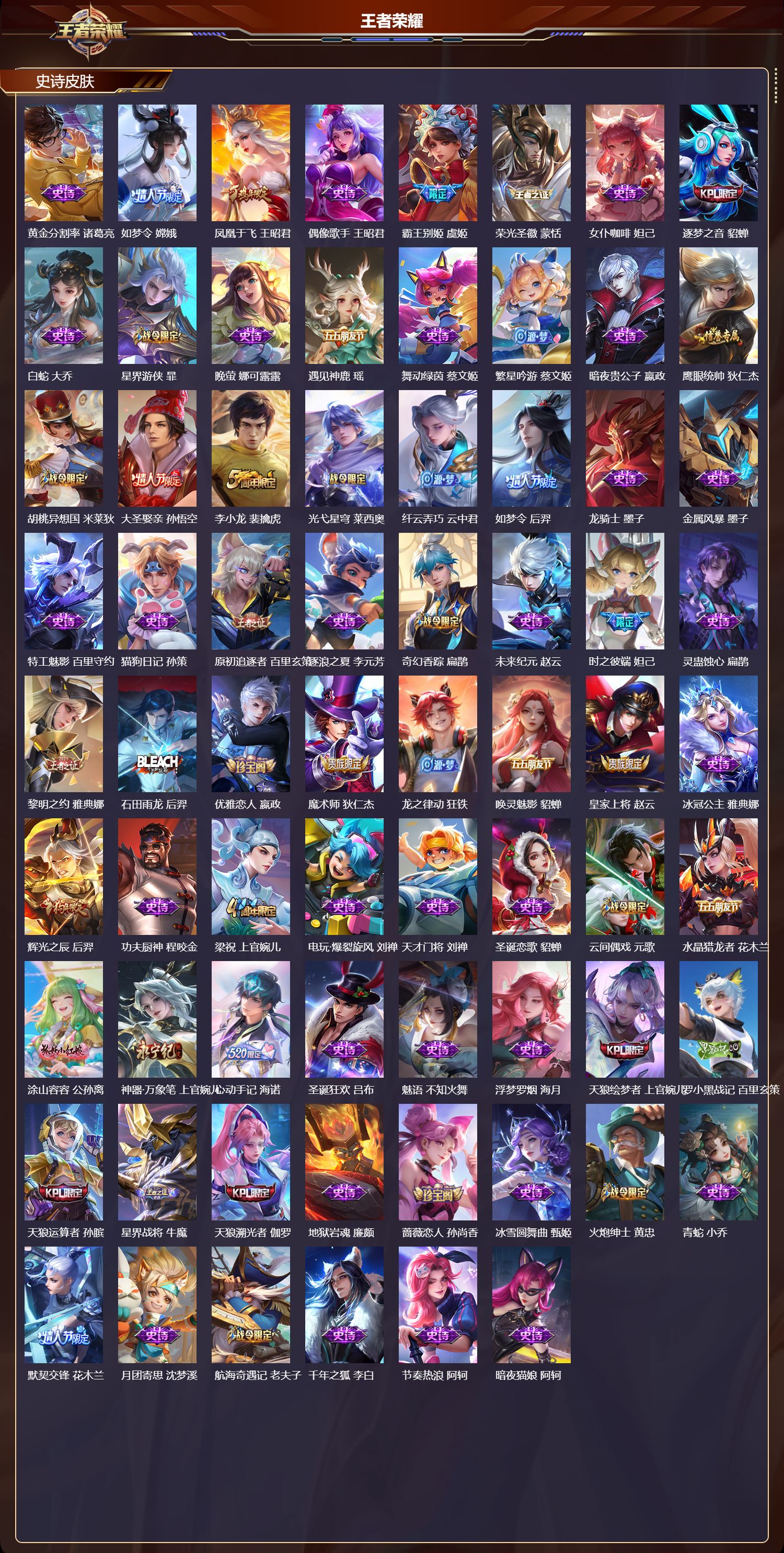 WZCMW4101380王者荣耀账号详情图9