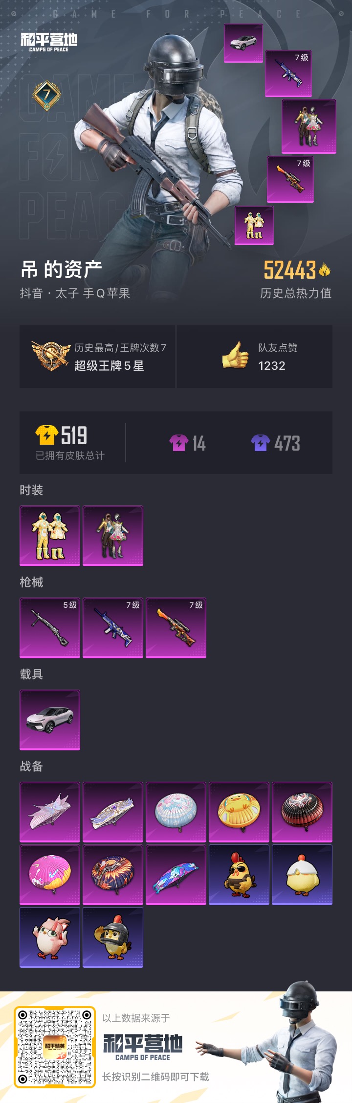 HPCMW416364和平精英账号详情图15