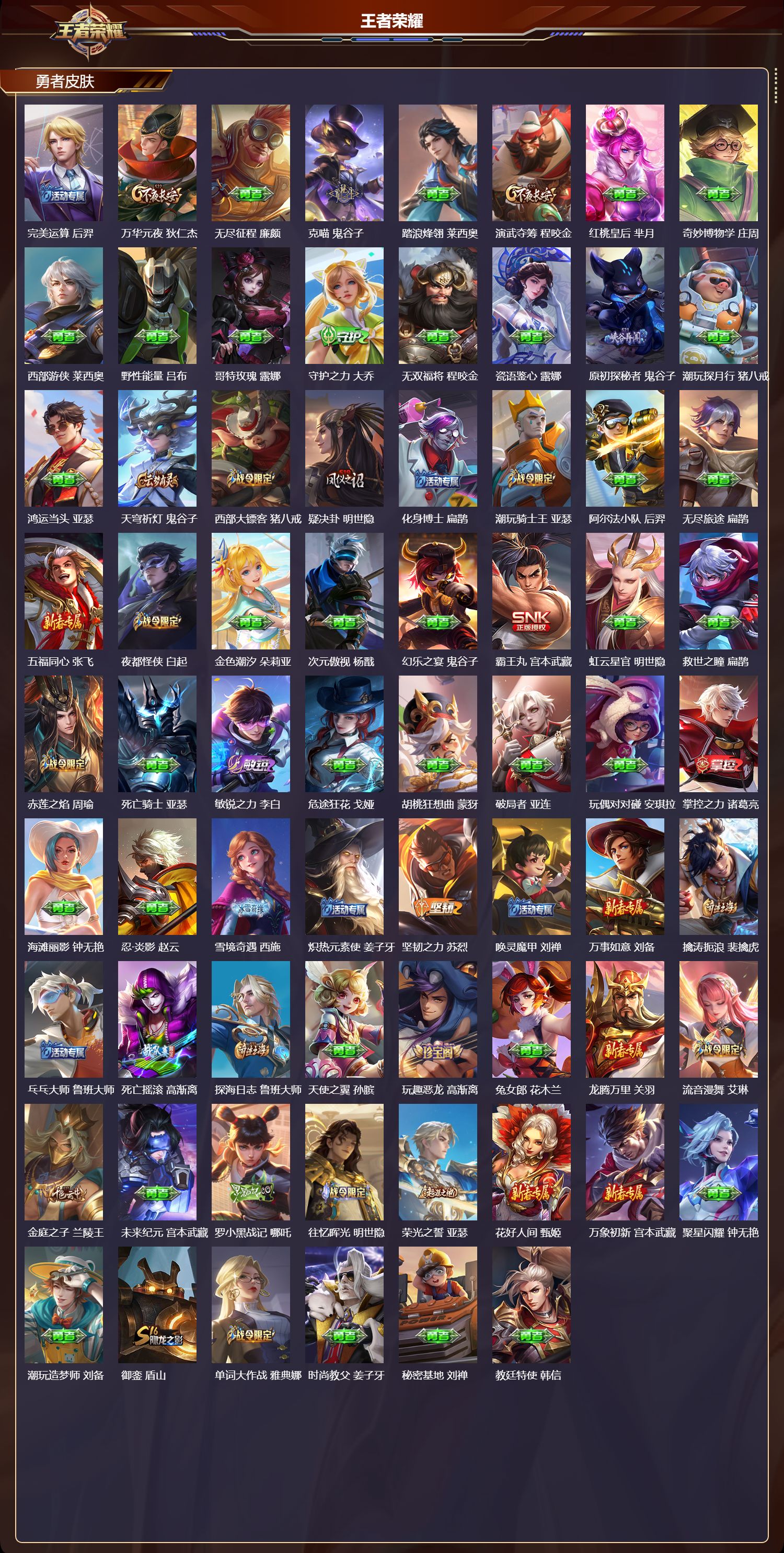 WZQM414663王者荣耀账号详情图6