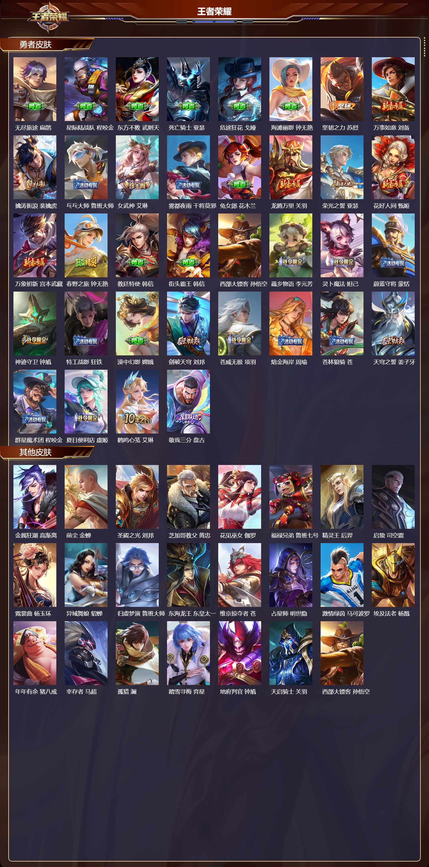 WZQM414569王者荣耀账号详情图4