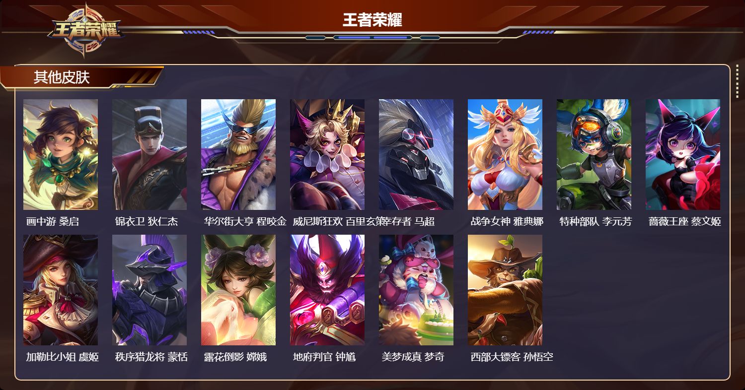 WZQM414603王者荣耀账号详情图6