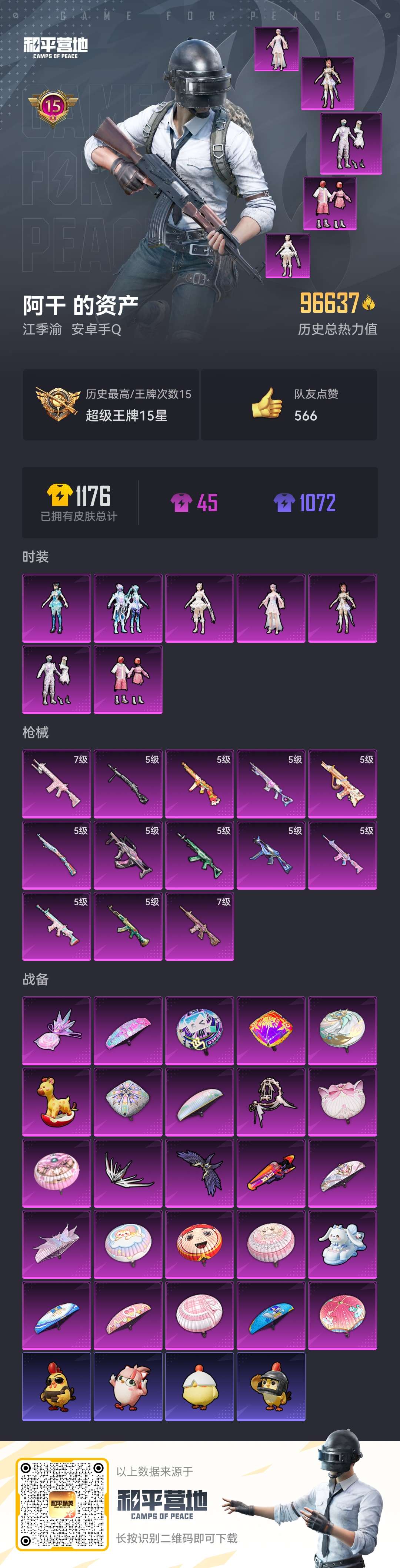 HPCMW416362和平精英账号详情图2