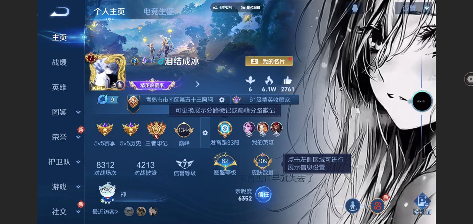 WZCMW428316王者荣耀账号详情图2