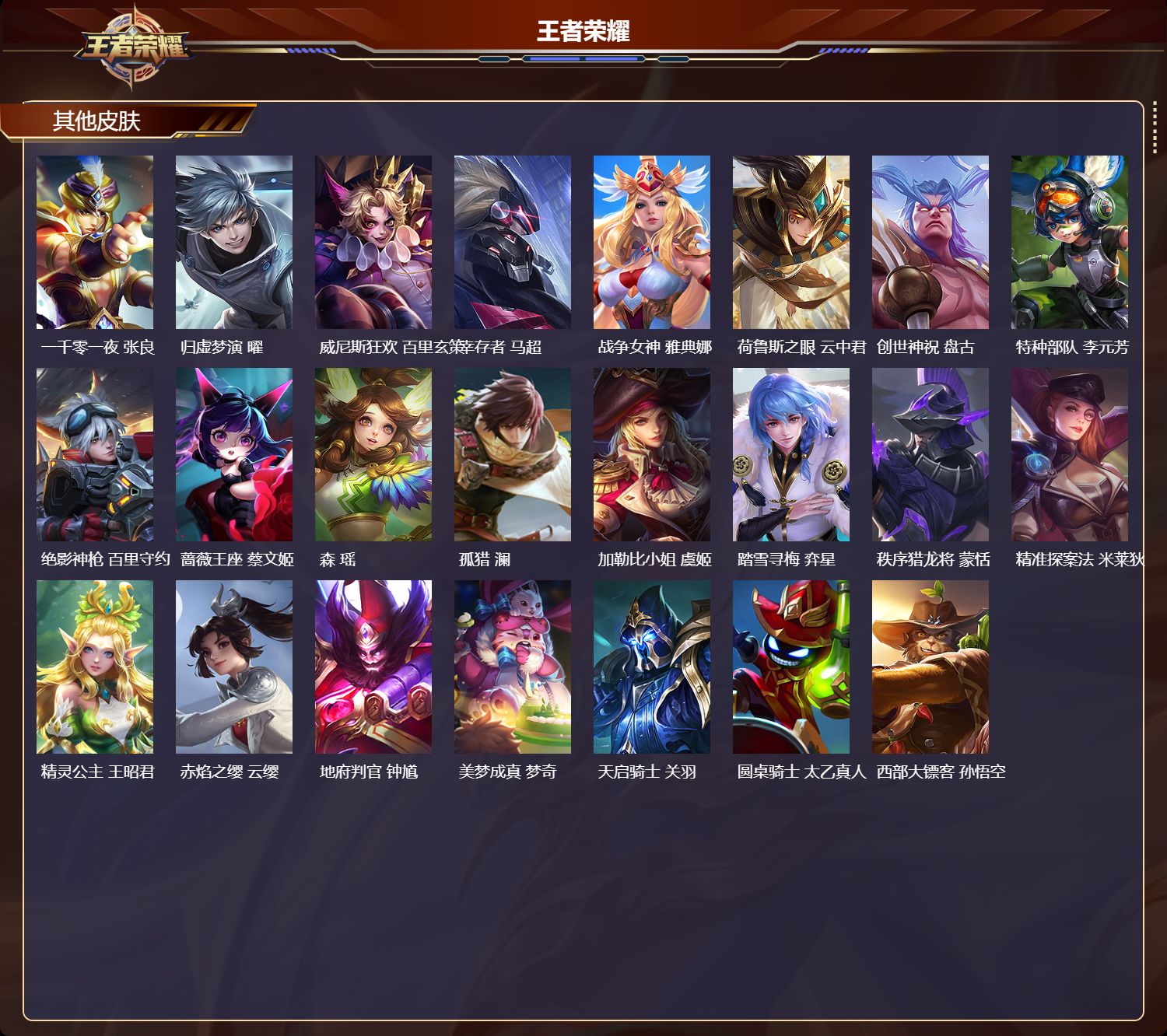 WZCMW416531王者荣耀账号详情图9