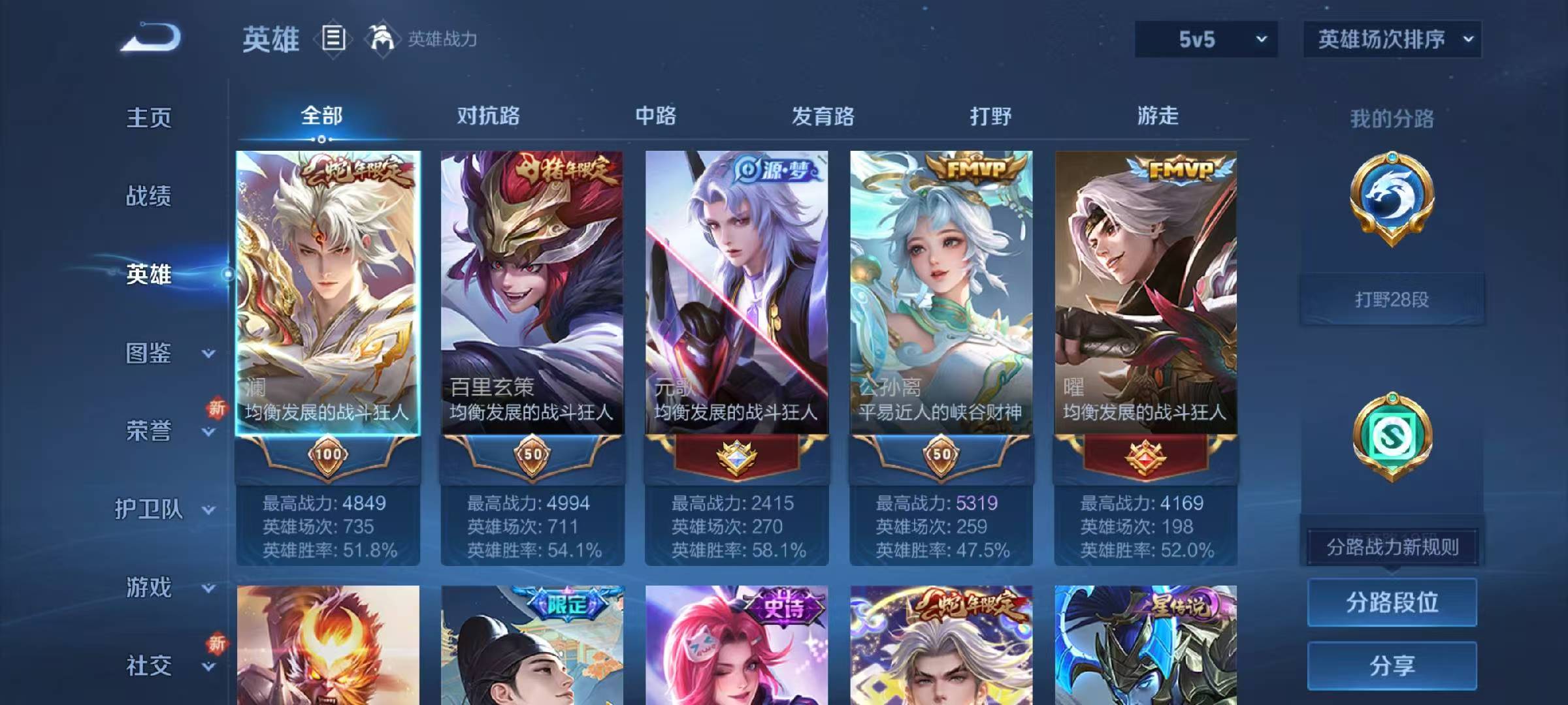 WZCMW416490王者荣耀账号详情图4