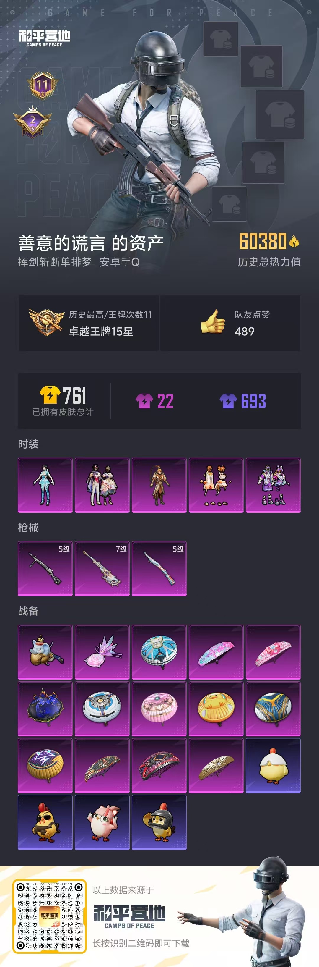 HPCMW410787和平精英账号详情图2