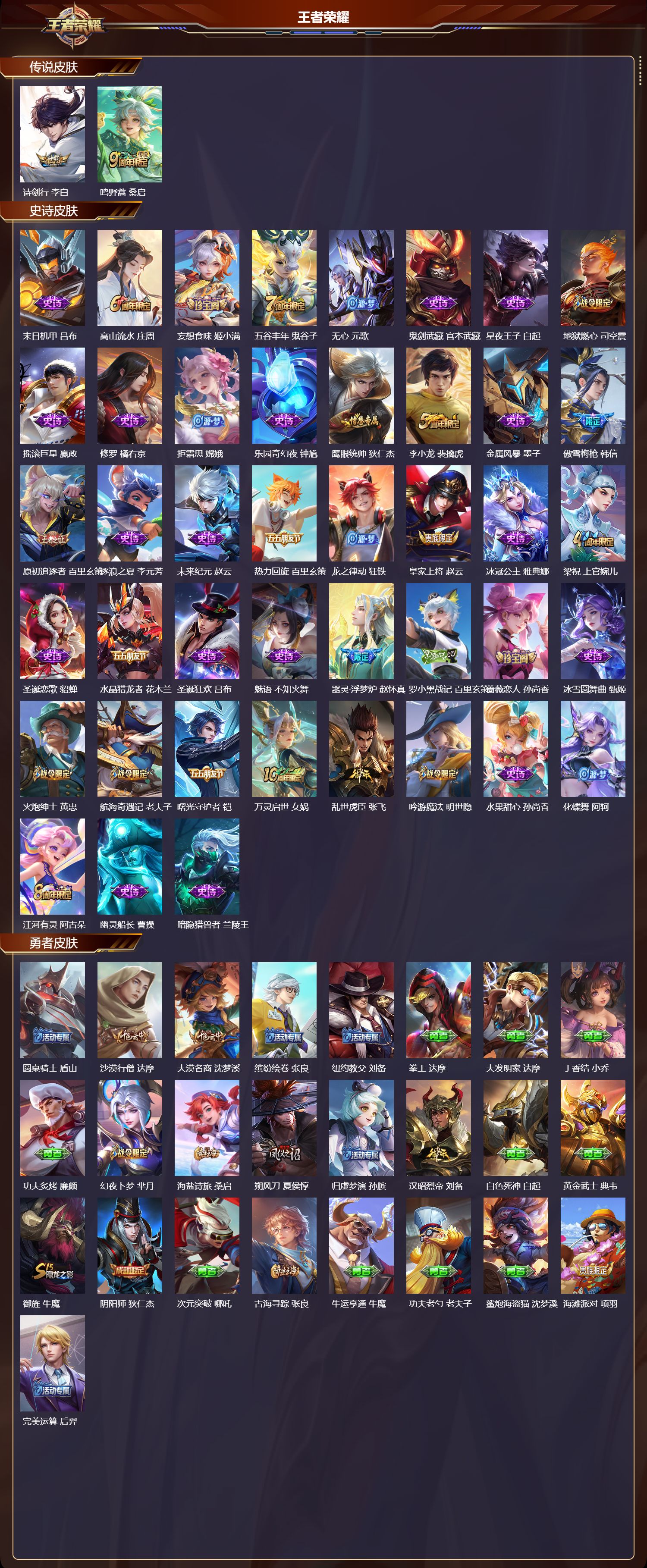 WZCMW416516王者荣耀账号详情图6