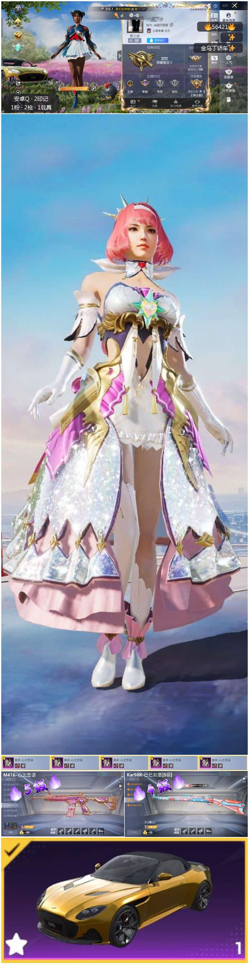 HPSJ412347和平精英账号详情图4