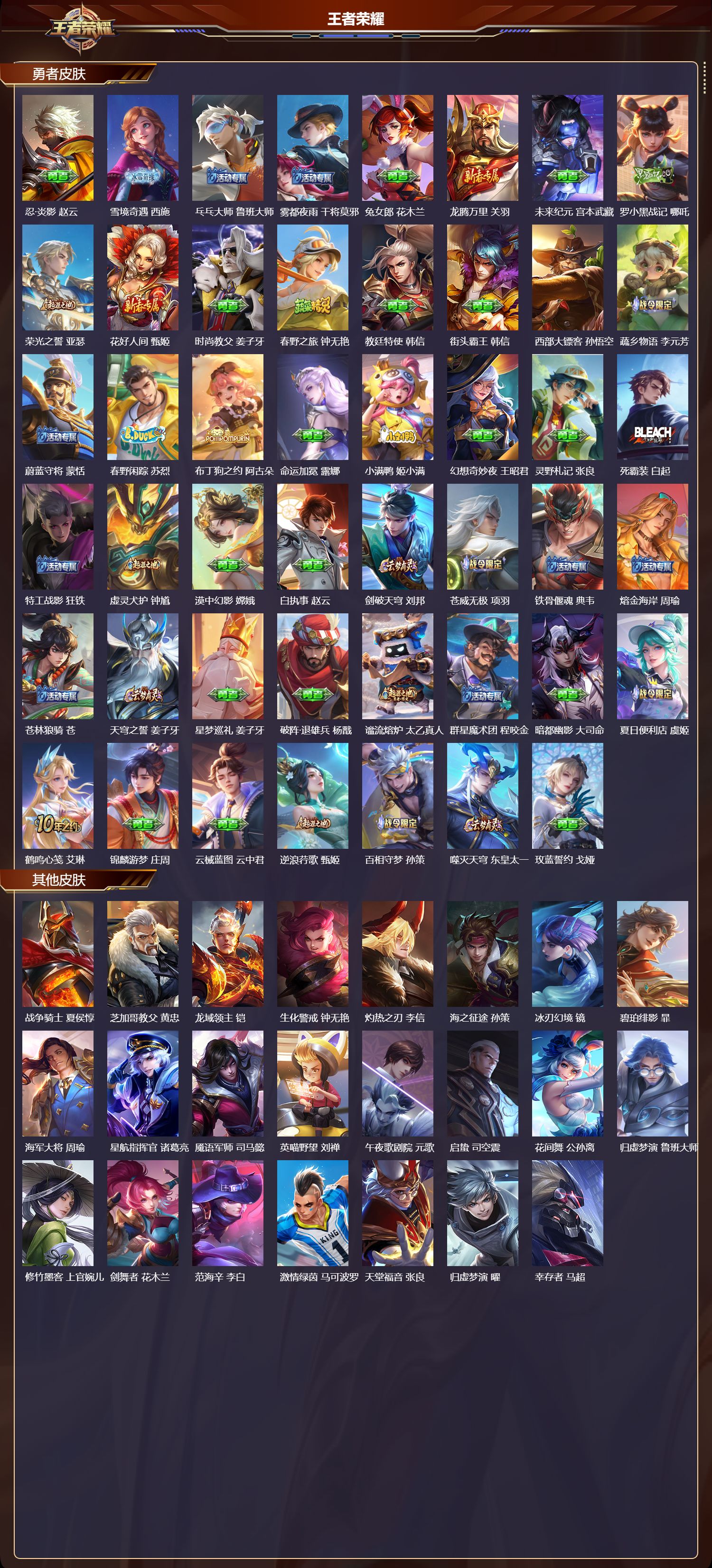 WZMK414300王者荣耀账号详情图3