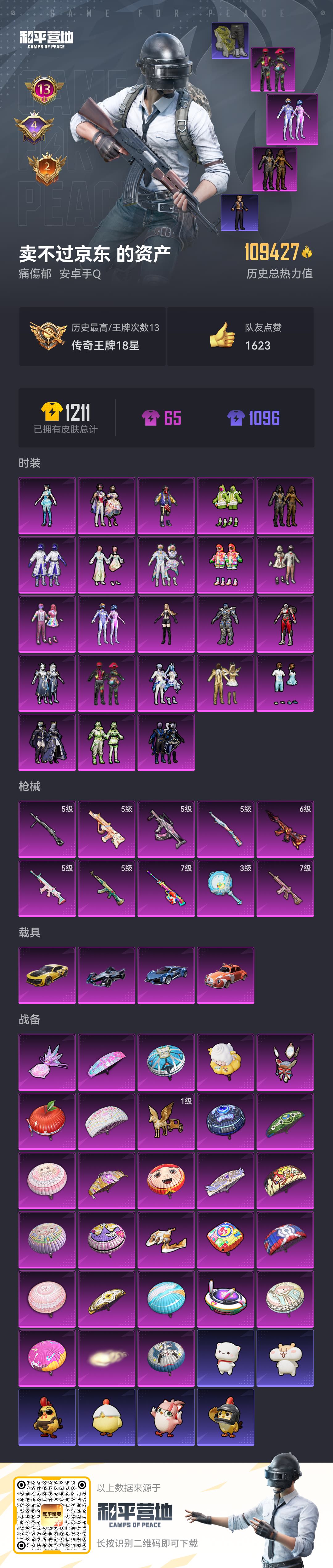 HPCMW416368和平精英账号详情图2