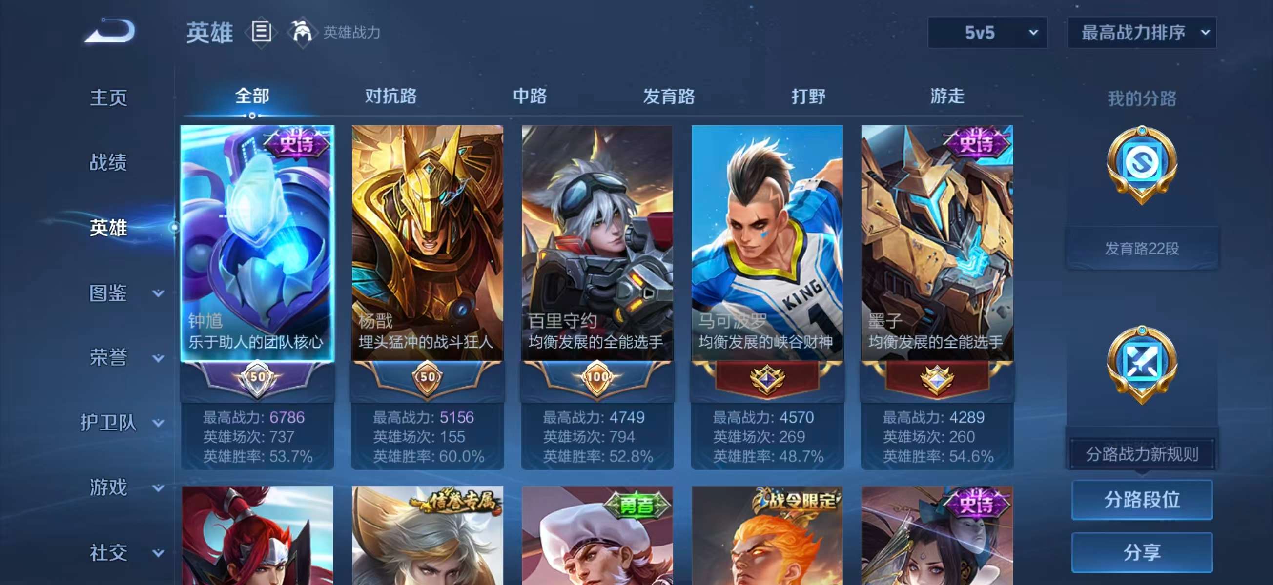 WZCMW416516王者荣耀账号详情图4