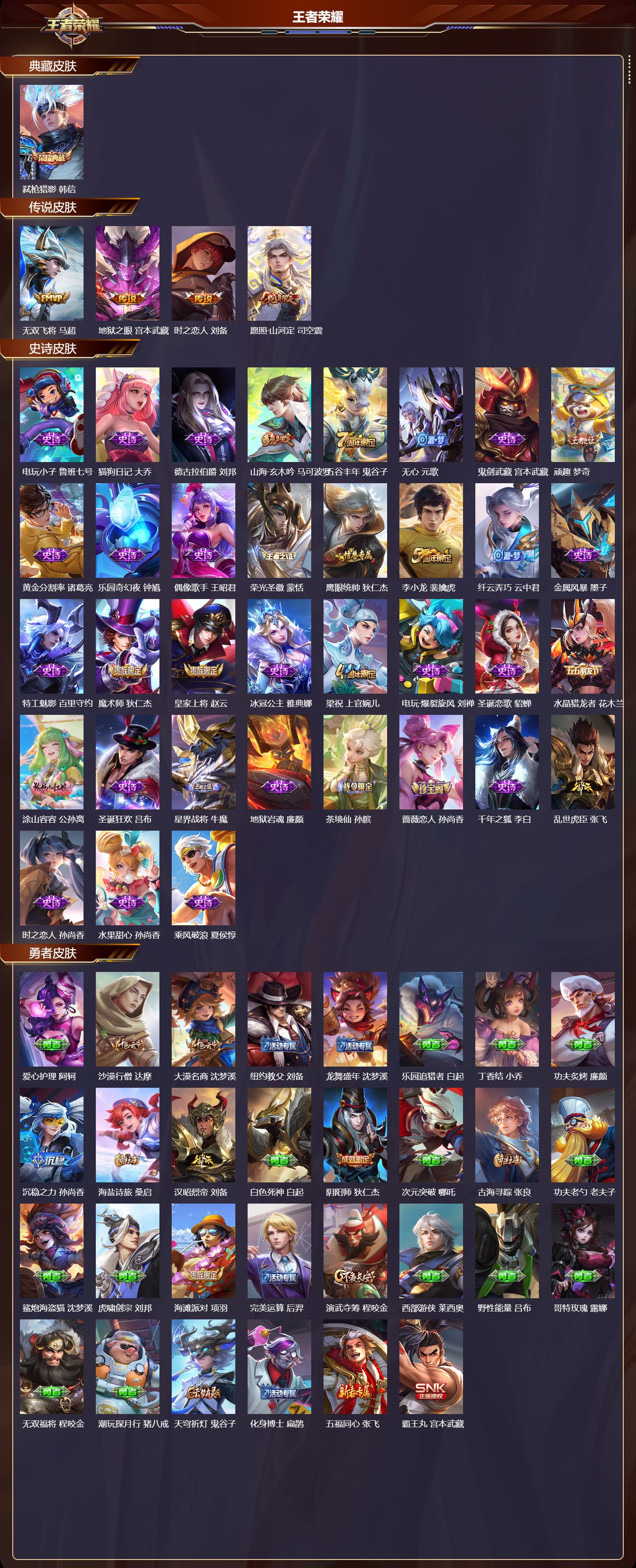 WZCMW416497王者荣耀账号详情图6