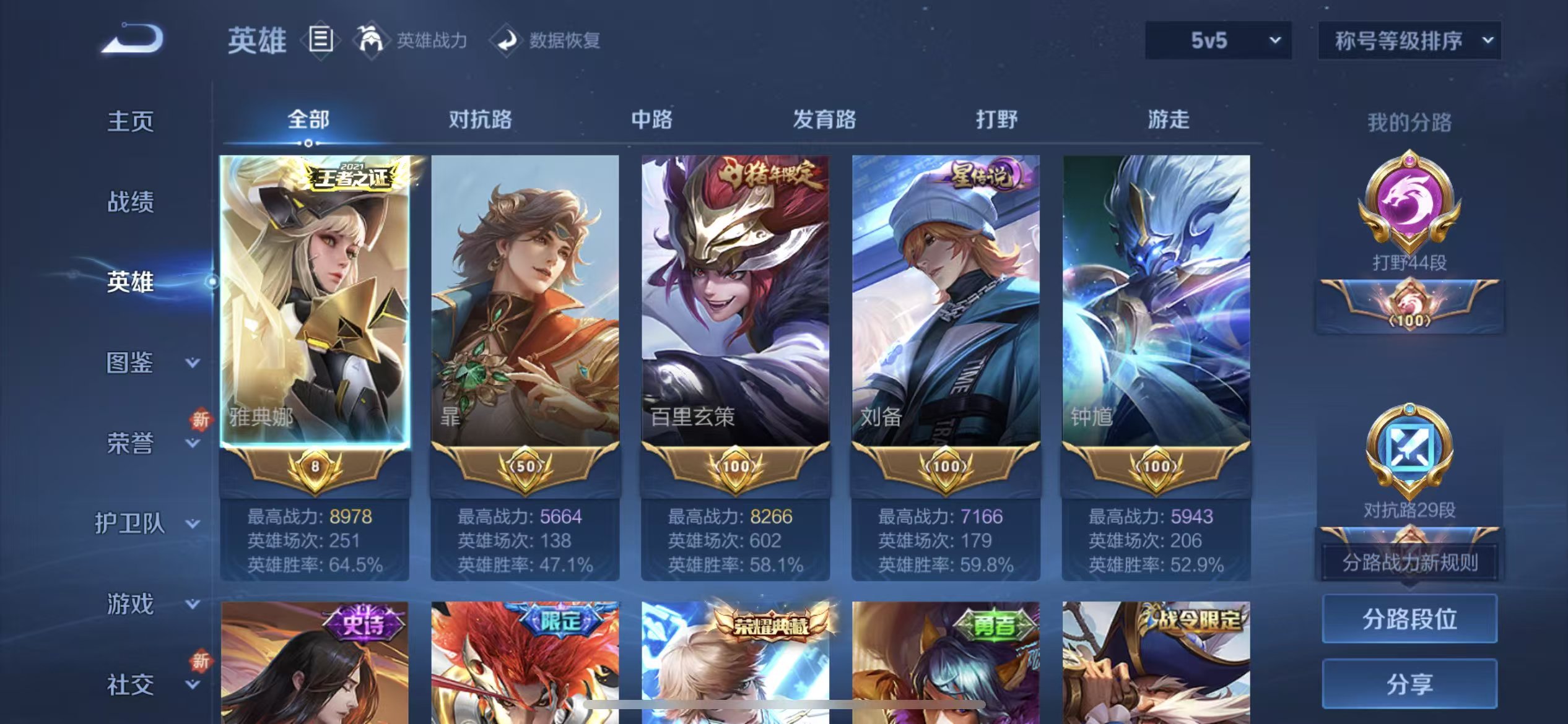 WZCMW416514王者荣耀账号详情图4