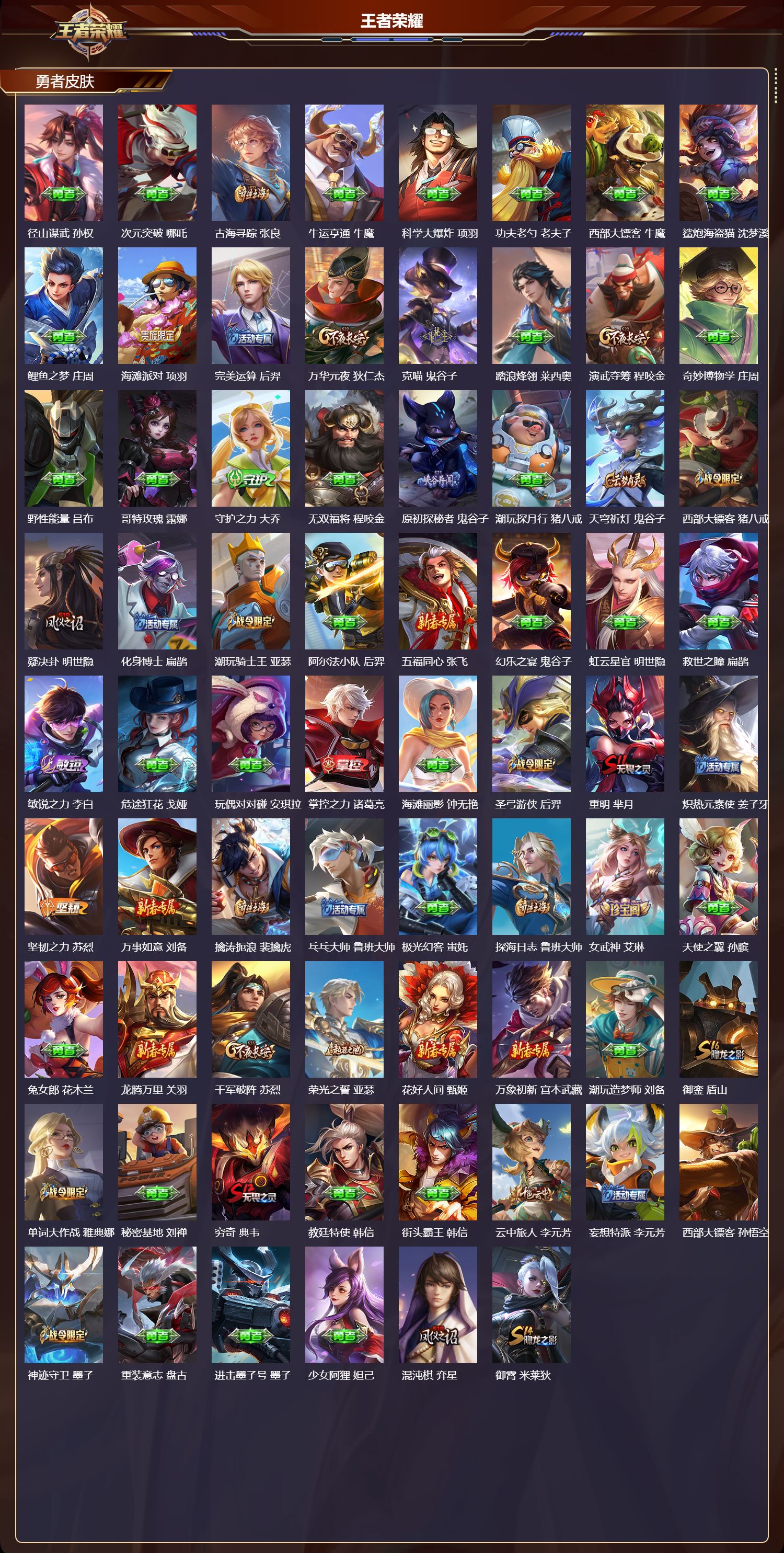 WZQM414668王者荣耀账号详情图5