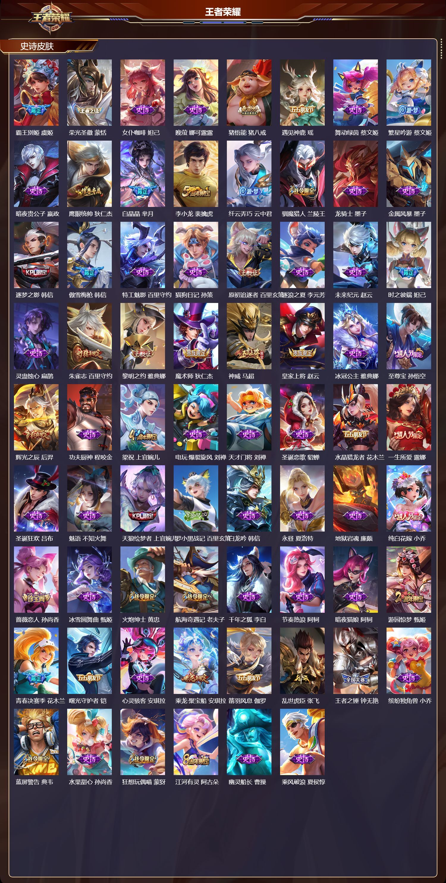 WZQM414596王者荣耀账号详情图4 WZQM414596王者荣耀账号详情图4