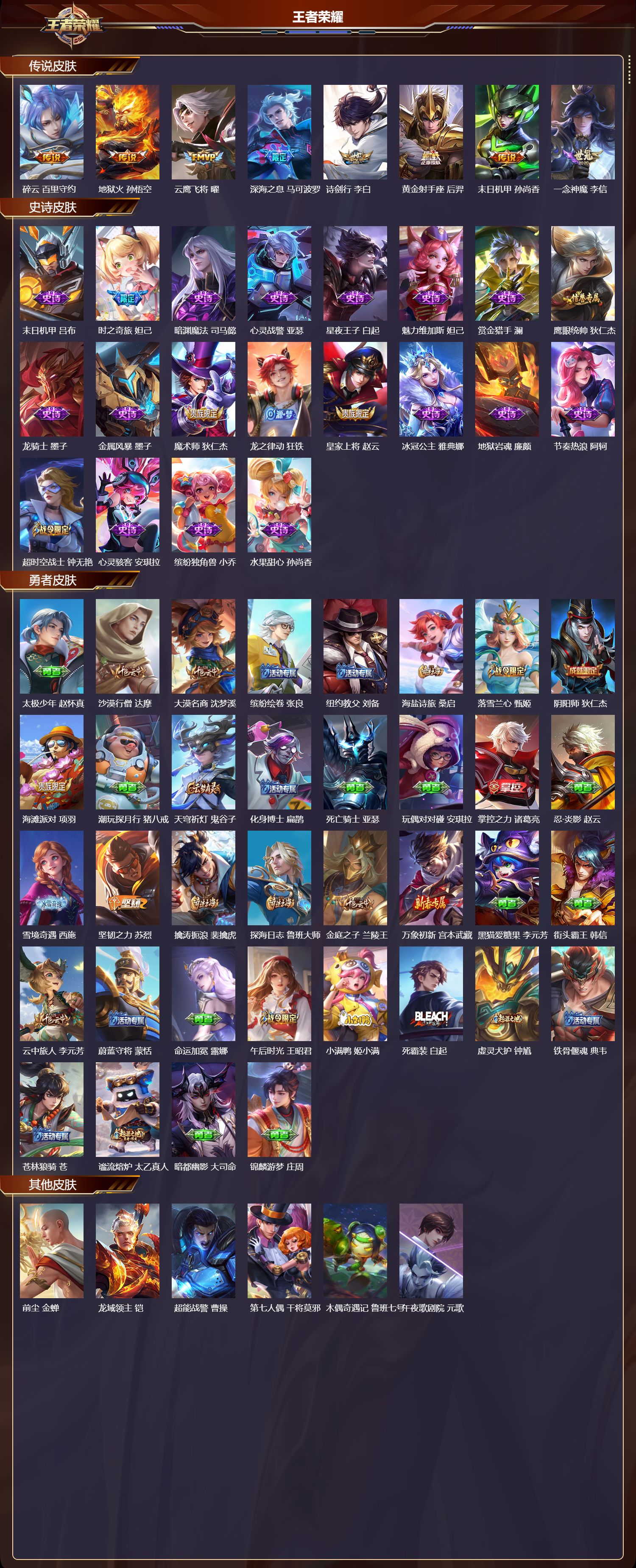 WZCMW416563王者荣耀账号详情图6