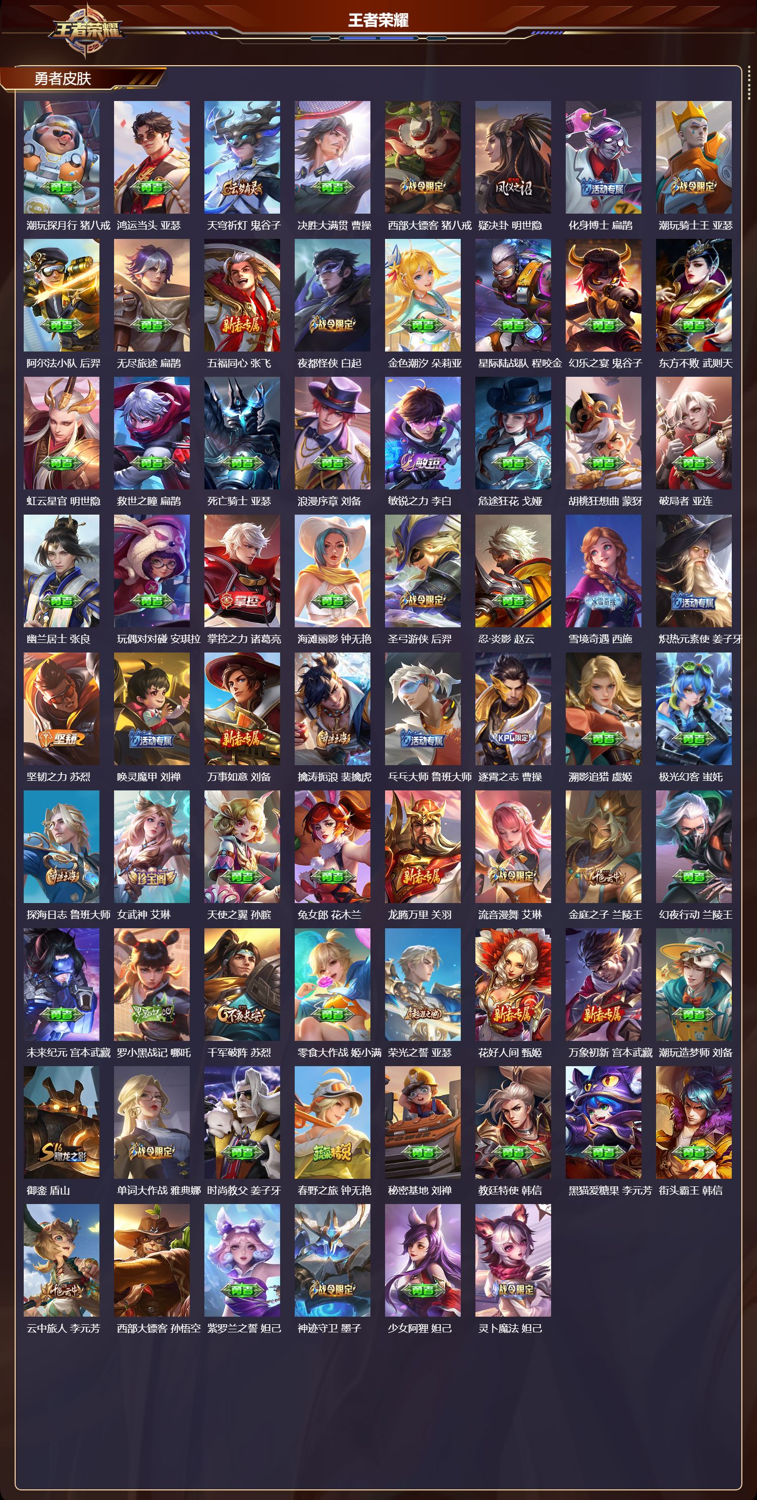 WZQM417747王者荣耀账号详情图7