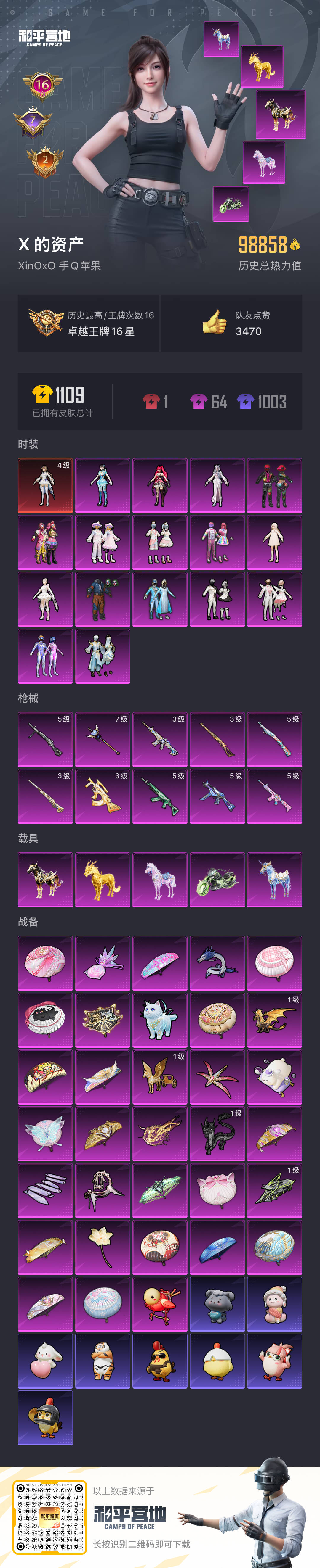 HPCMW411022和平精英账号详情图4