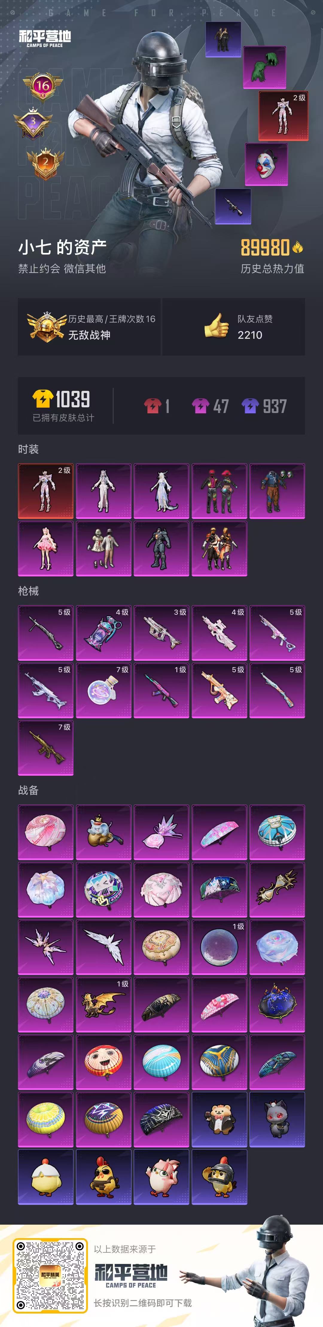 HPCMW411046和平精英账号详情图5