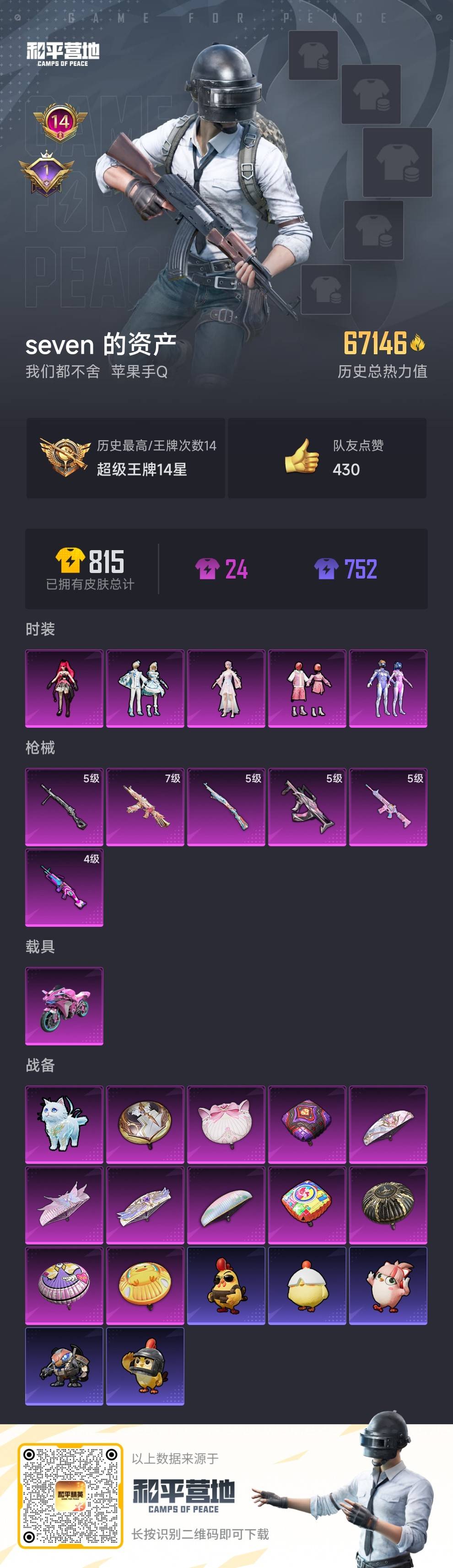 HPCMW410999和平精英账号详情图5