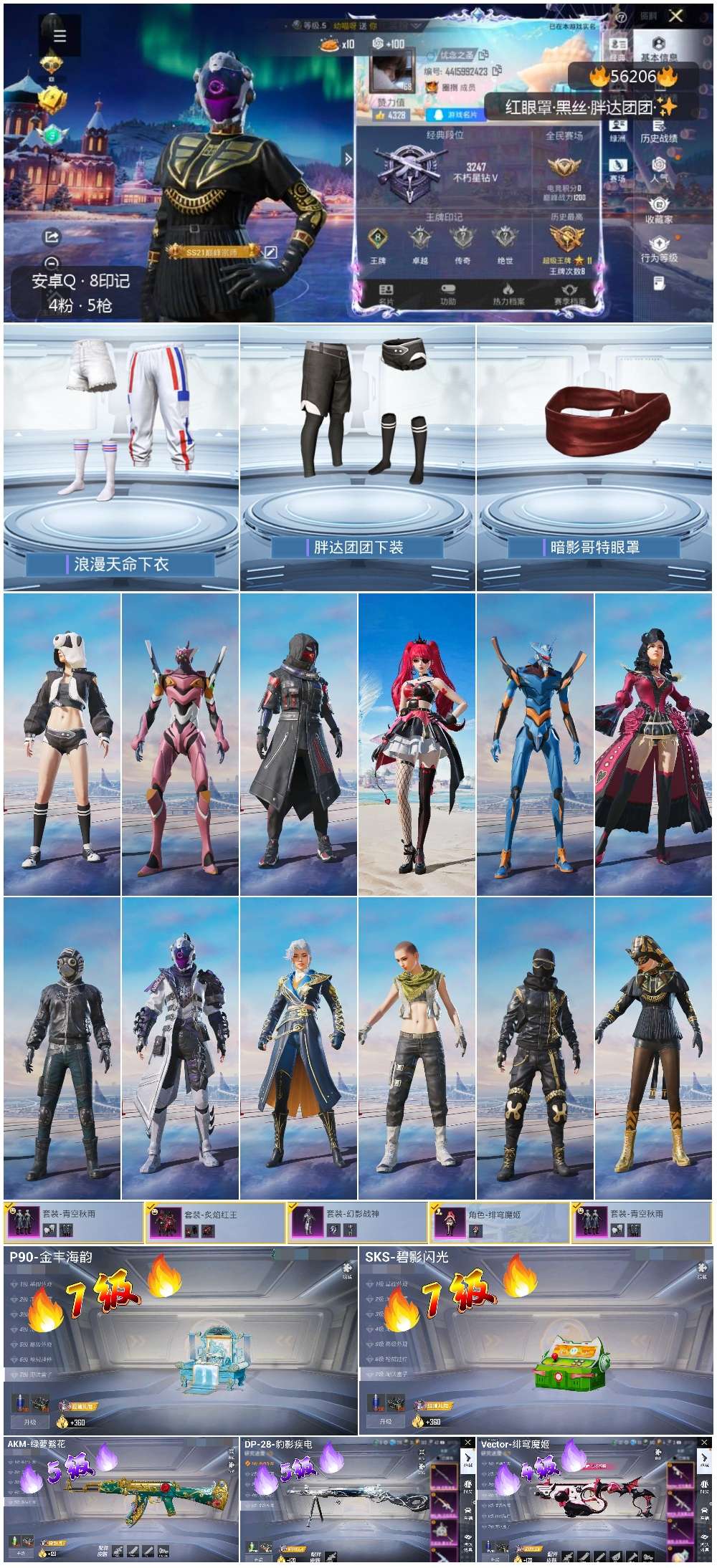 HPSJ48283和平精英账号详情图4