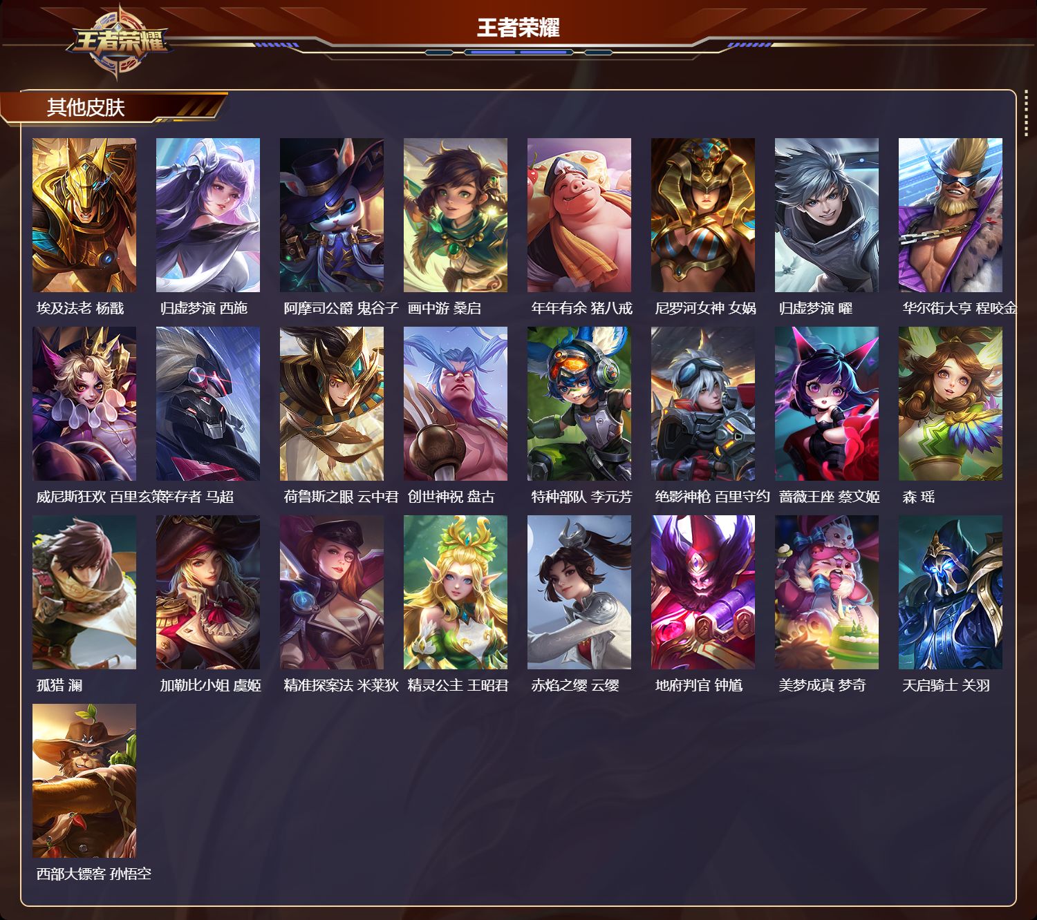 WZCMW416627王者荣耀账号详情图9