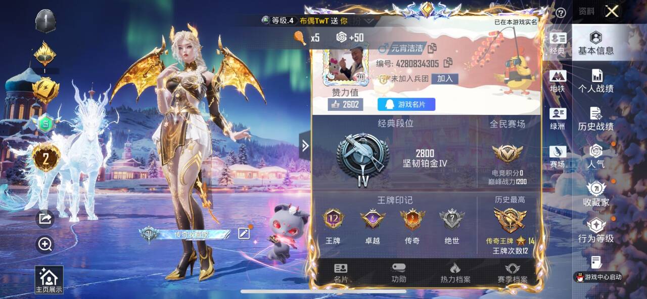 HPSJ47985和平精英账号详情图2 HPSJ47985和平精英账号详情图2