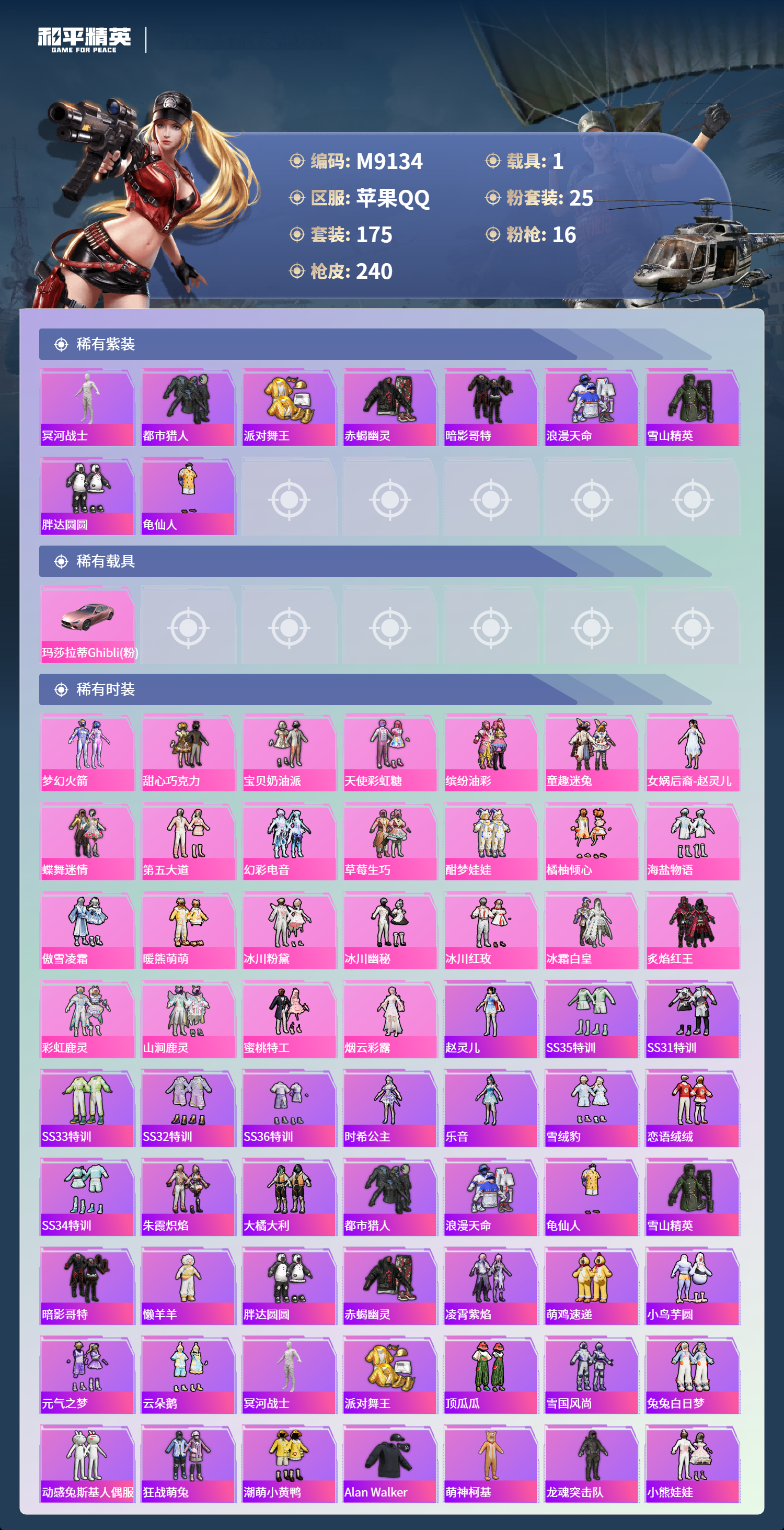 HPCMW4137482和平精英账号详情图4 HPCMW4137482和平精英账号详情图4