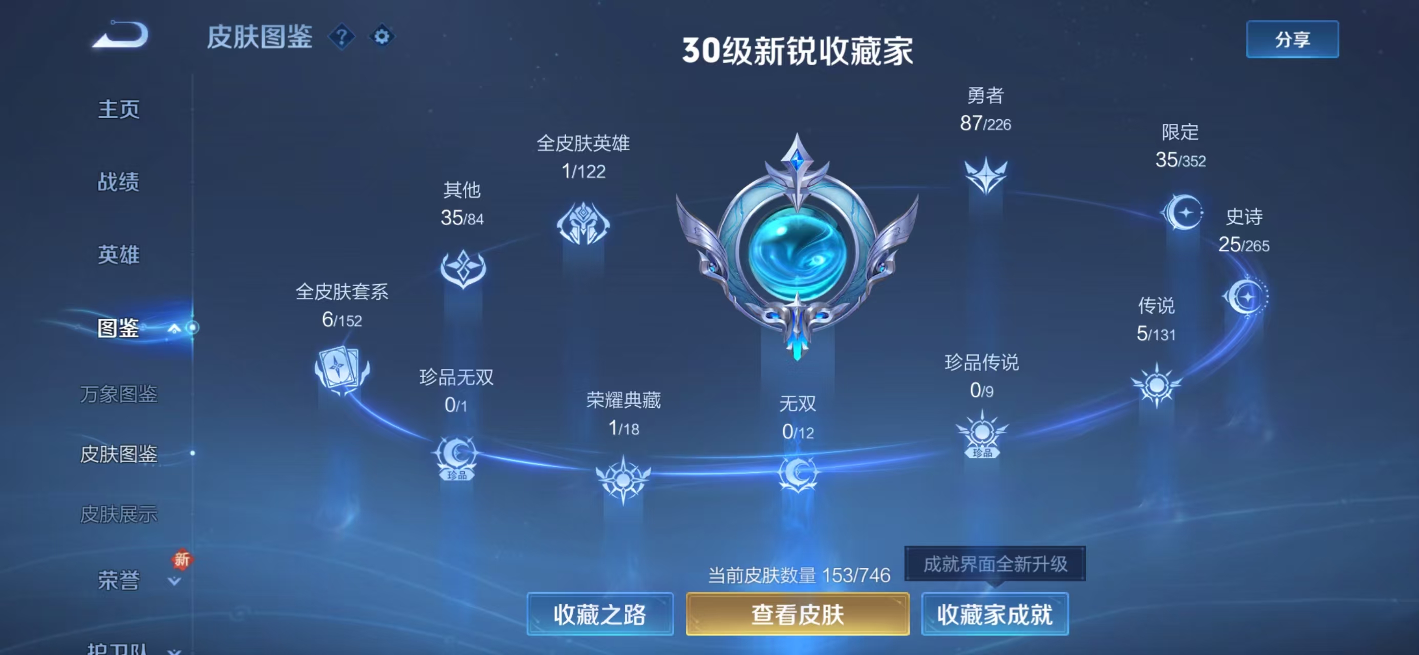 WZCMW416690王者荣耀账号详情图3 WZCMW416690王者荣耀账号详情图3