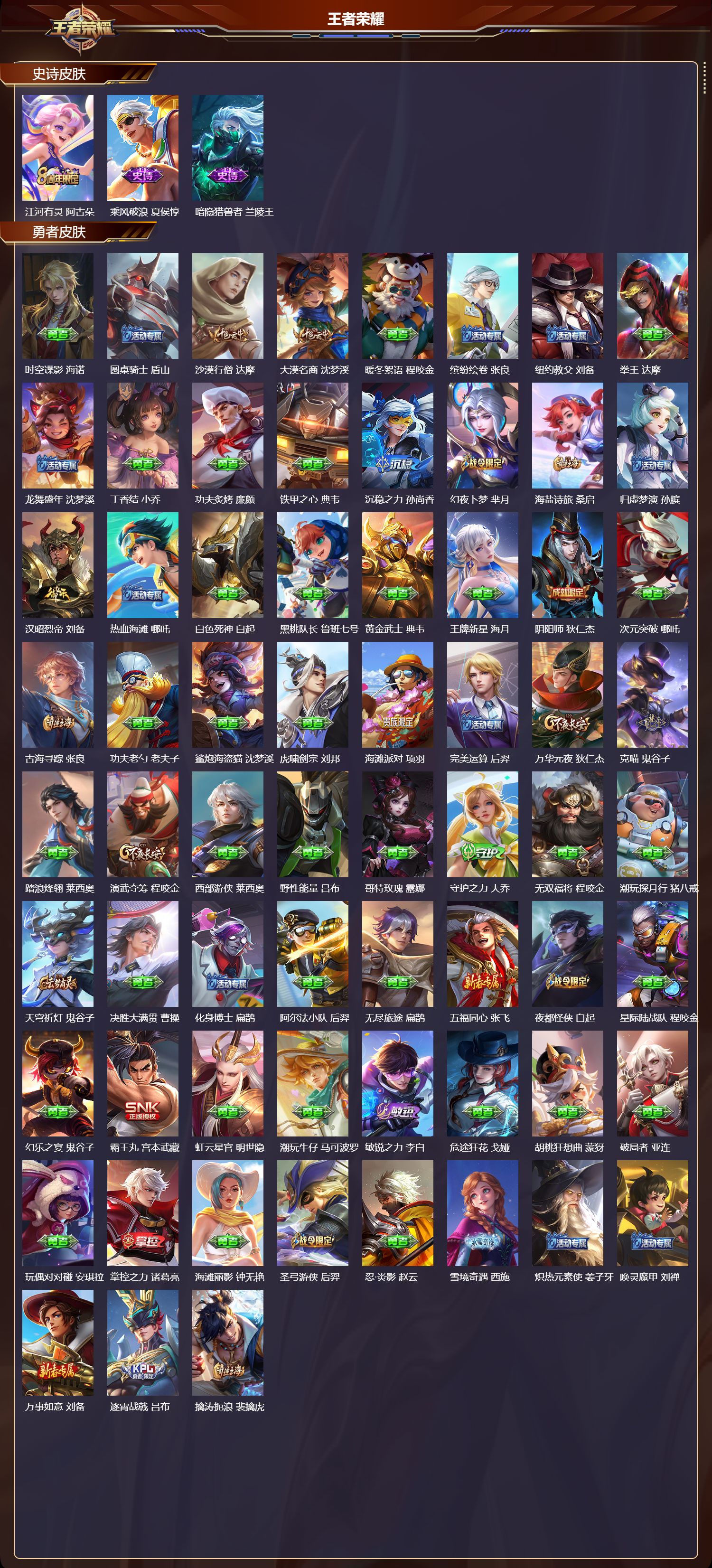 WZCMW418560王者荣耀账号详情图7