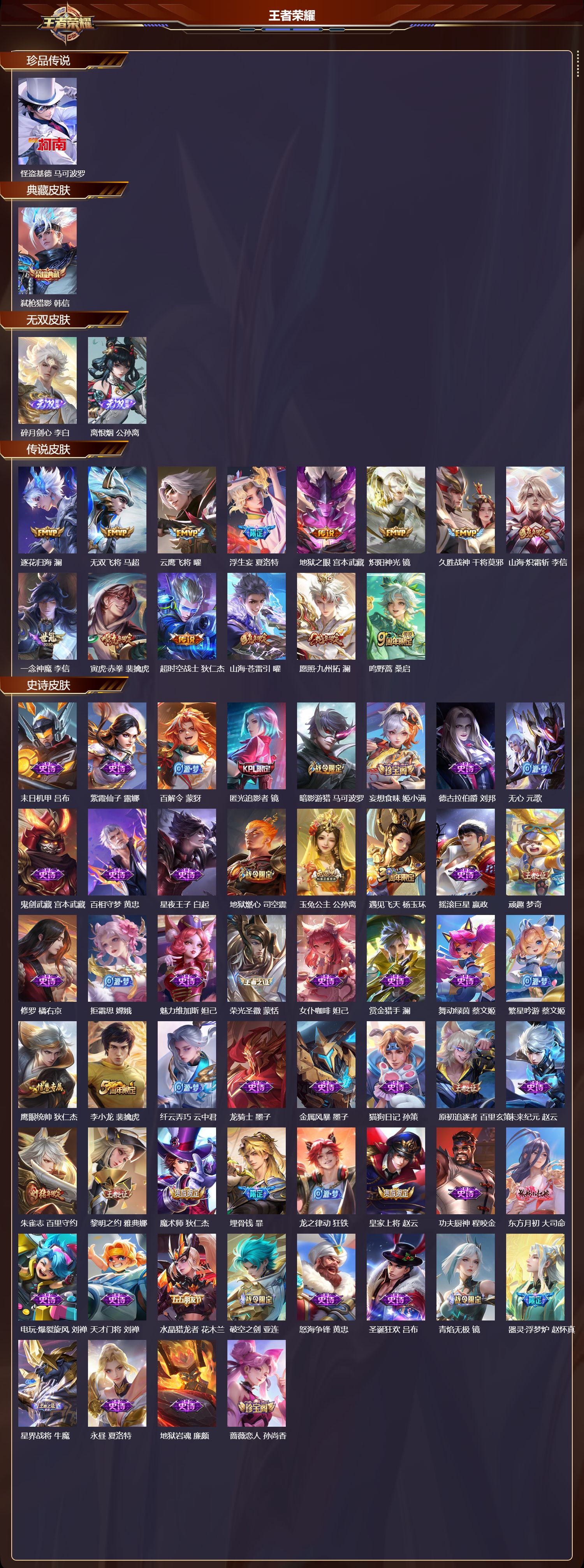 WZCMW416660王者荣耀账号详情图6