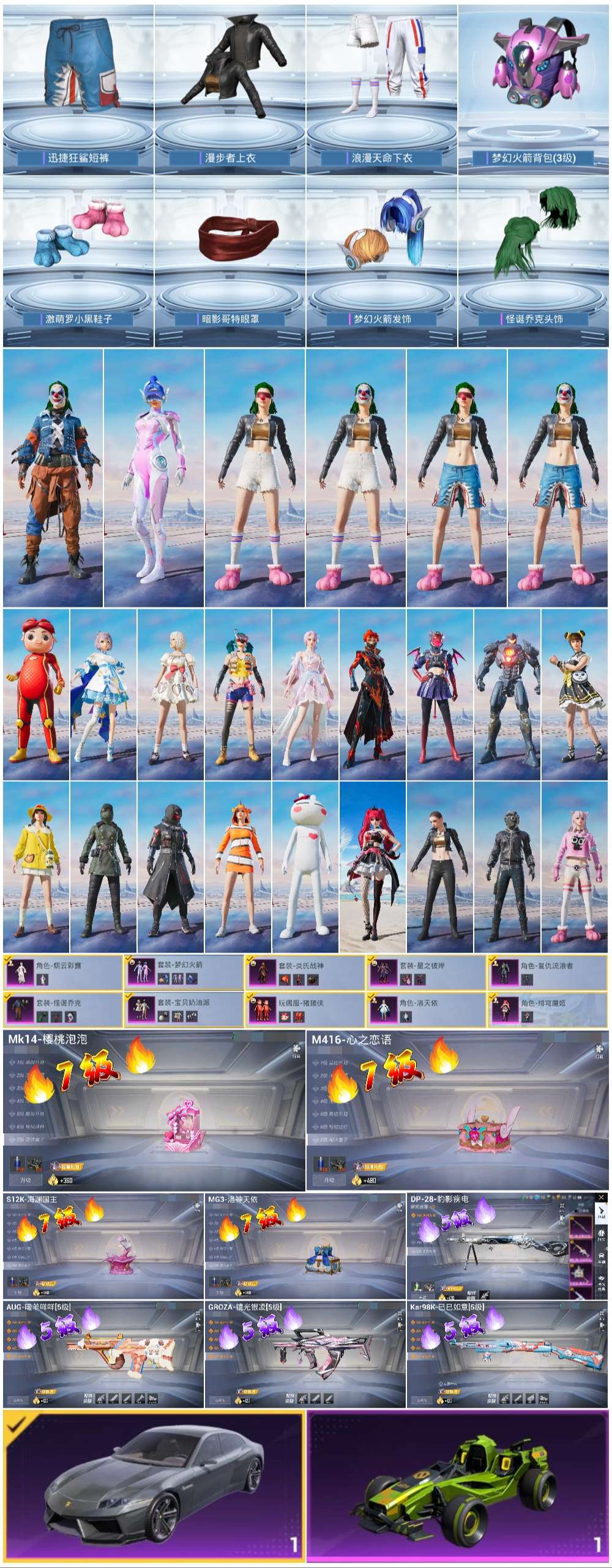 HPCMW411038和平精英账号详情图5 HPCMW411038和平精英账号详情图5